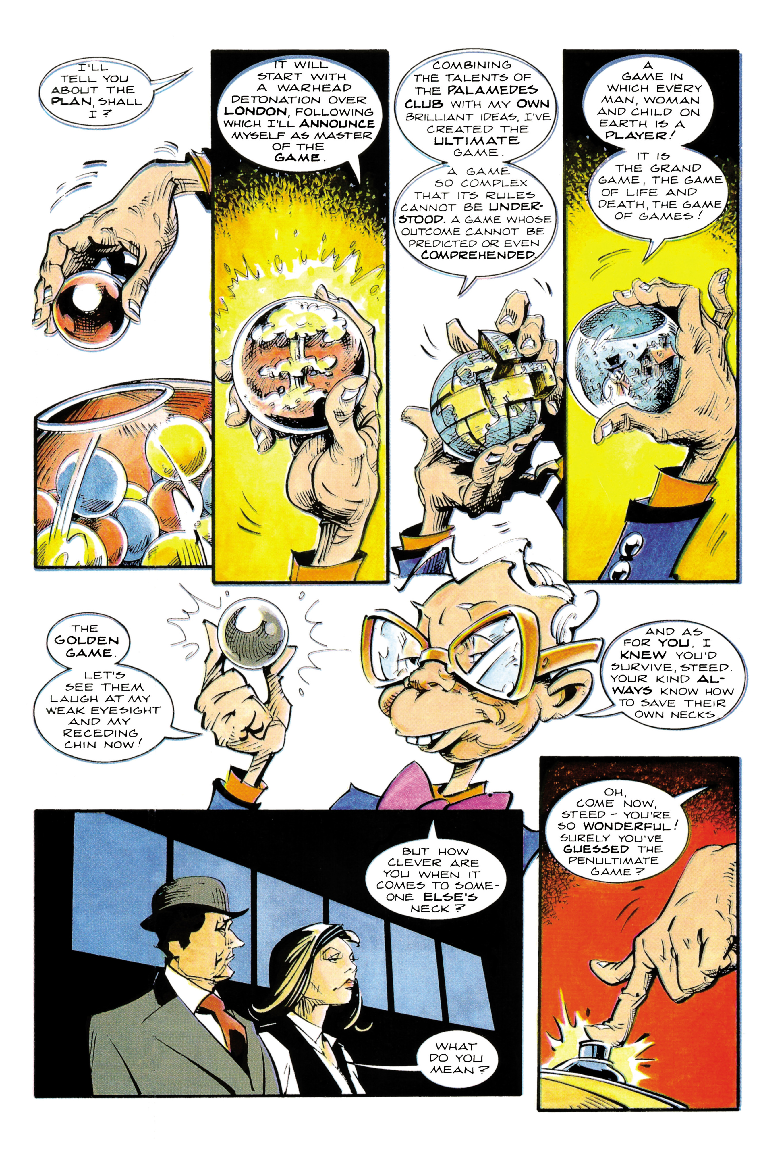 Read online Steed & Mrs. Peel: Golden Game comic -  Issue # Full - 88