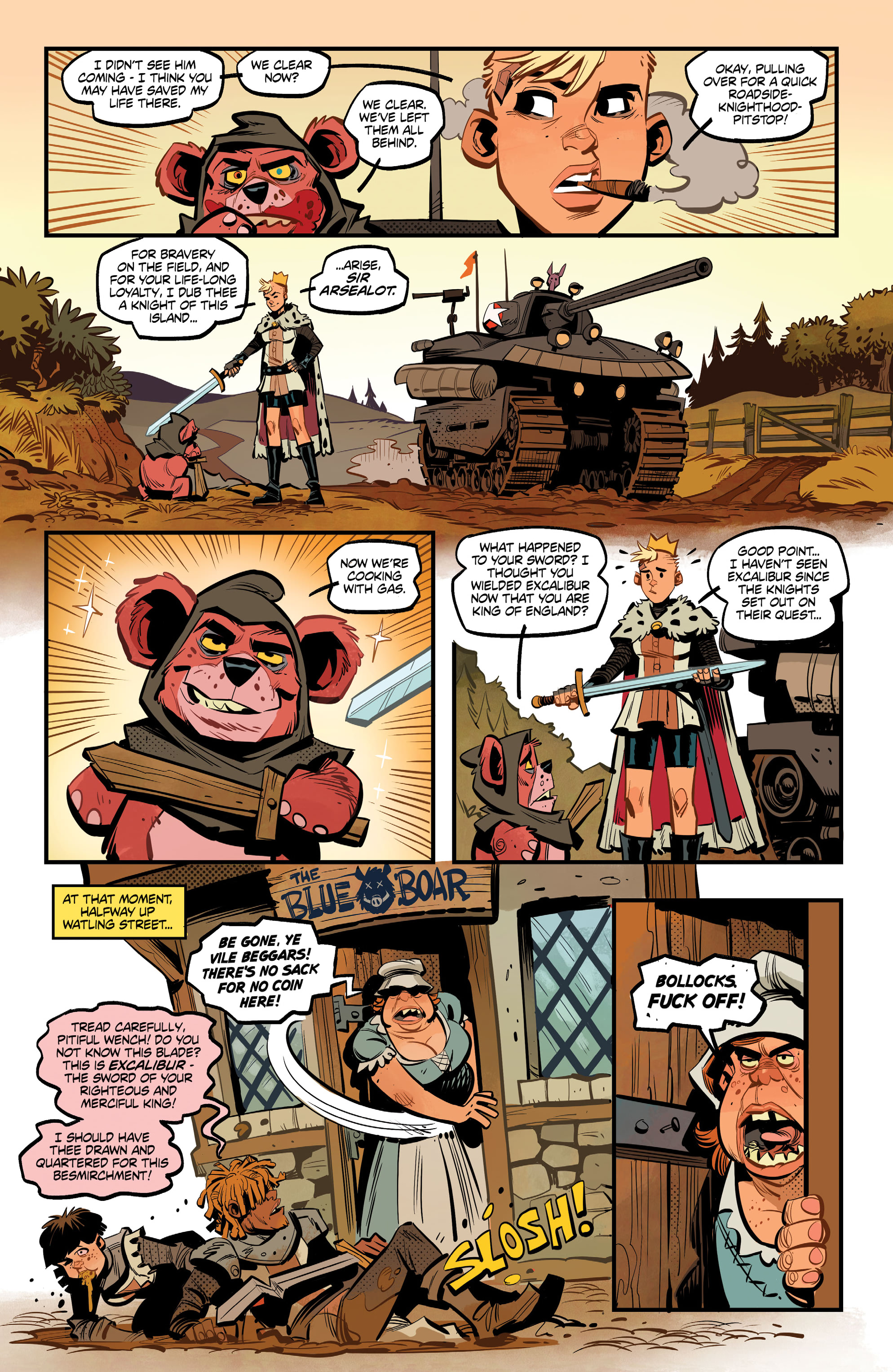 Read online King Tank Girl comic -  Issue #2 - 7