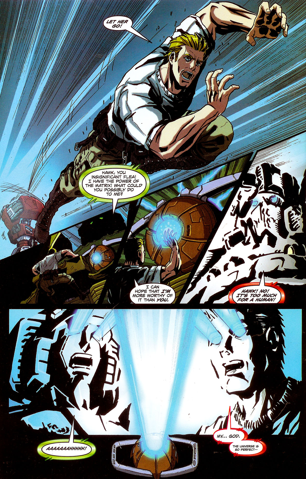 Read online G.I. Joe vs. The Transformers III: The Art of War comic -  Issue #5 - 20