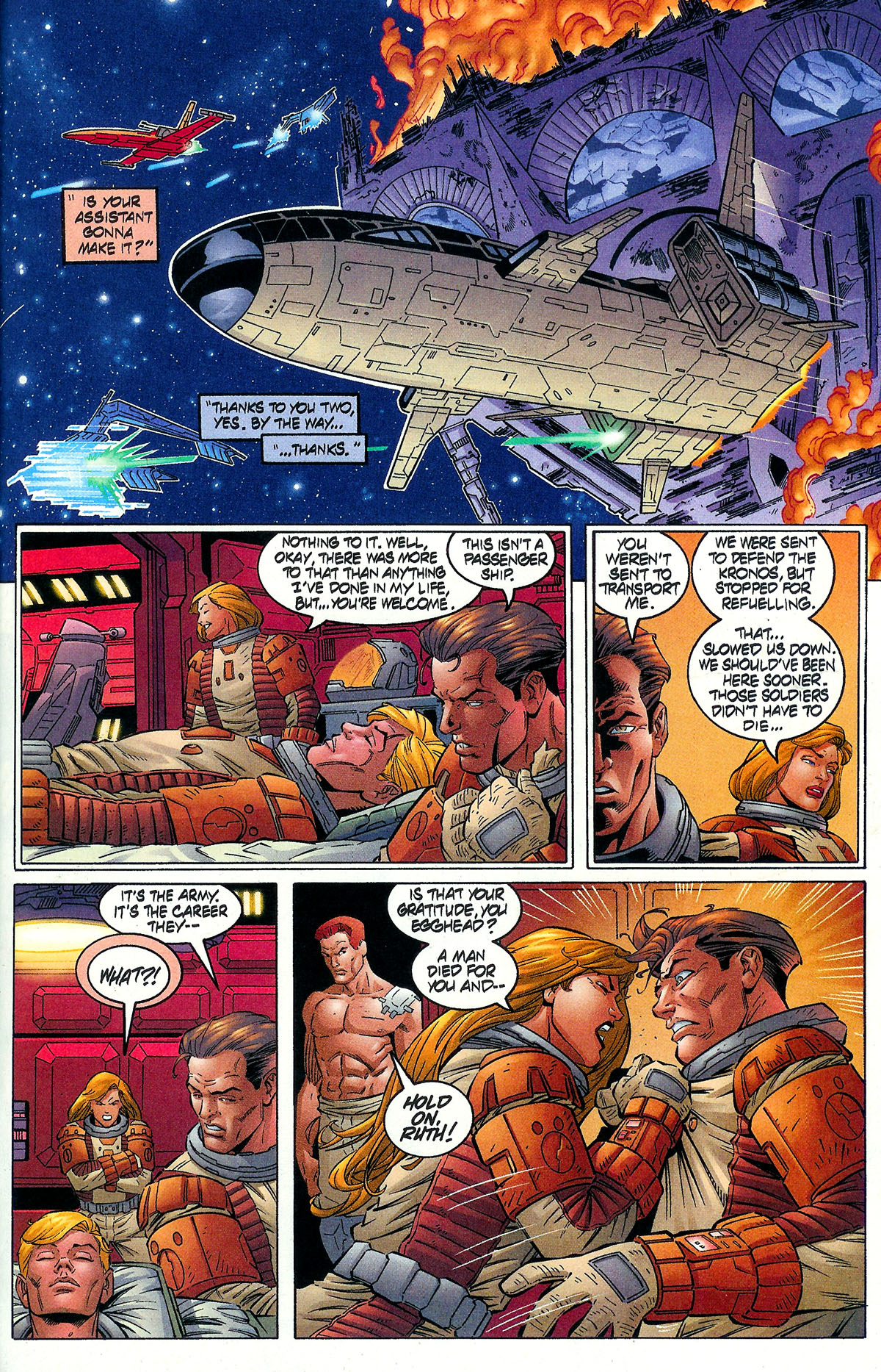 Read online Titan A.E. comic -  Issue #2 - 23