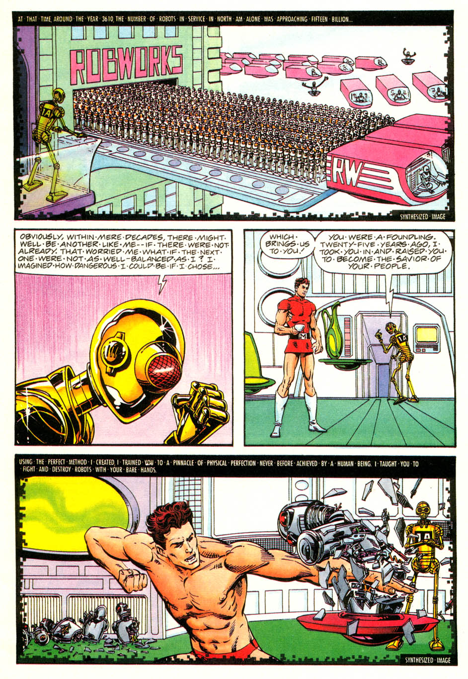 Read online Magnus Robot Fighter (1991) comic -  Issue #1 - 7