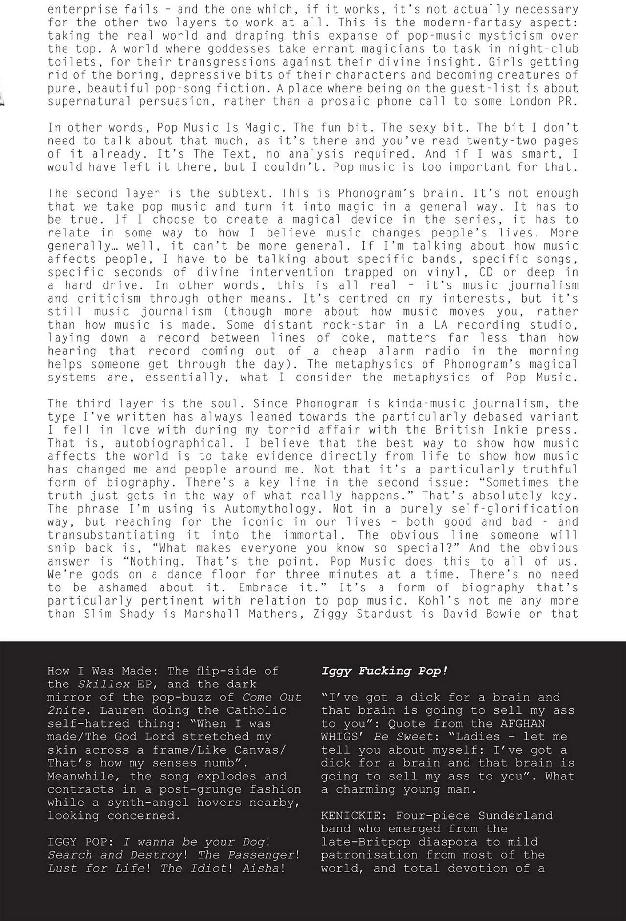Read online Phonogram (2006) comic -  Issue #1 - 27