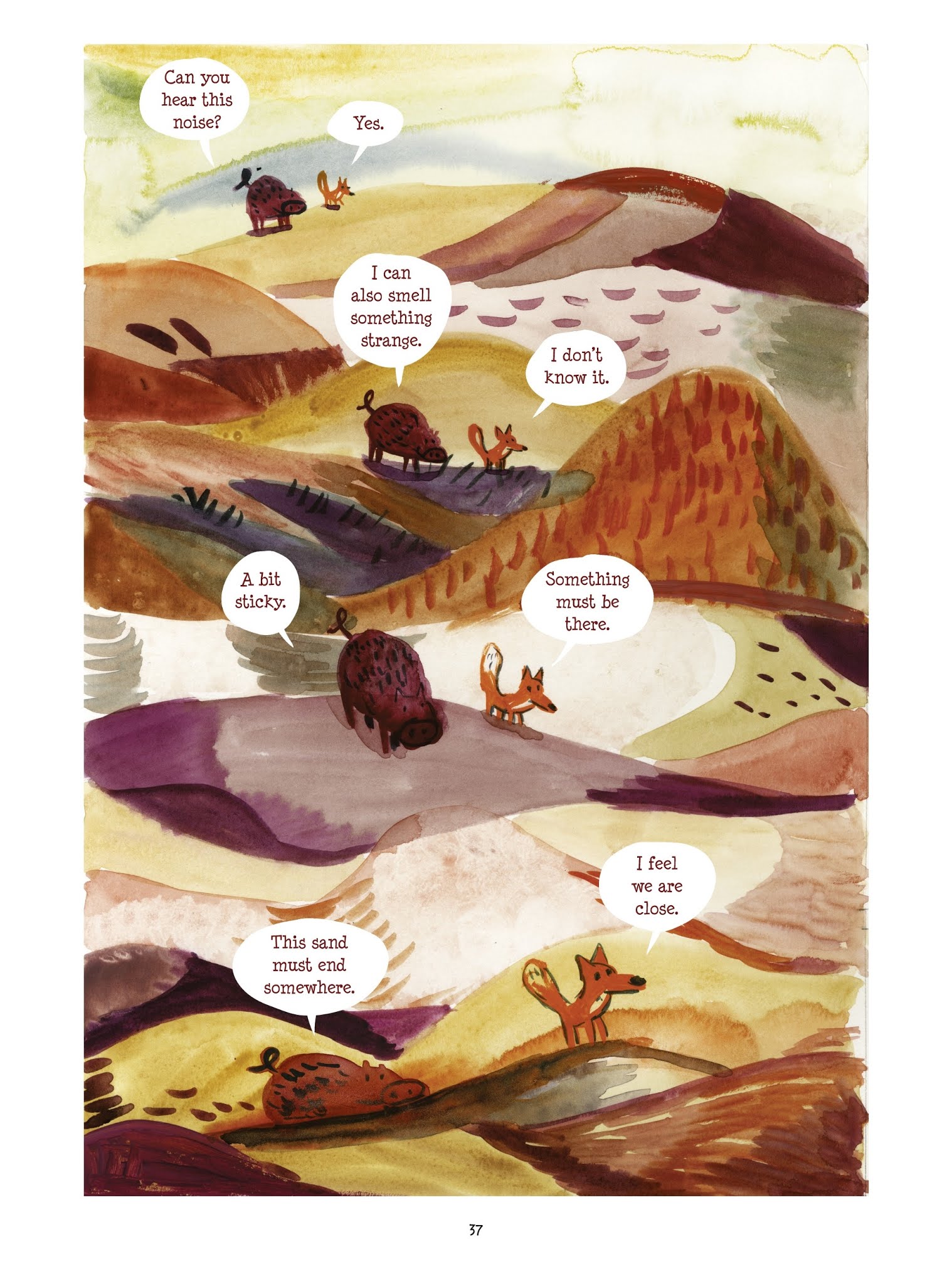 Read online Tiny Fox and Great Boar comic -  Issue #2 - 37