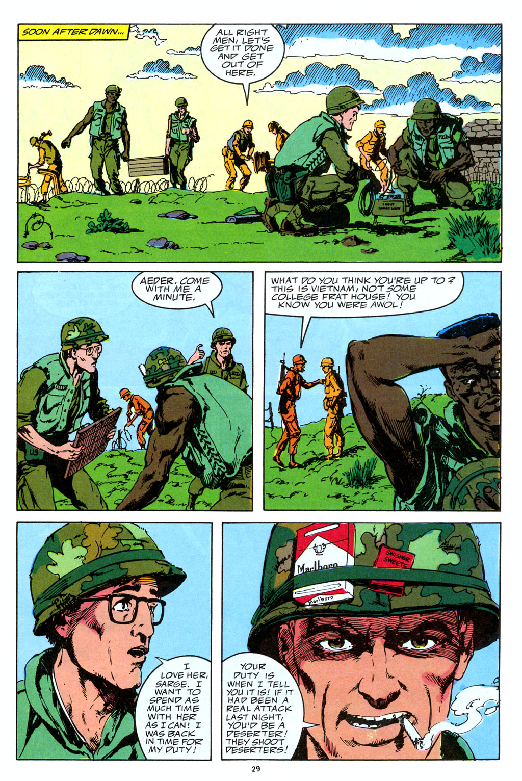 Read online The 'Nam comic -  Issue #30 - 31
