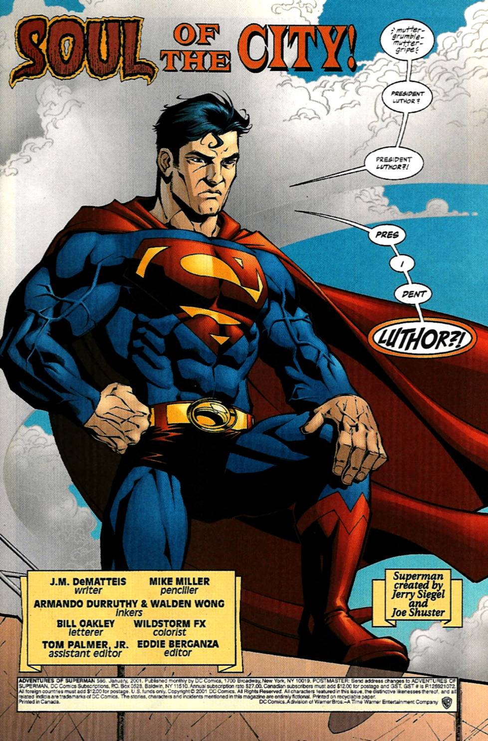 Read online Adventures of Superman (1987) comic -  Issue #586 - 2