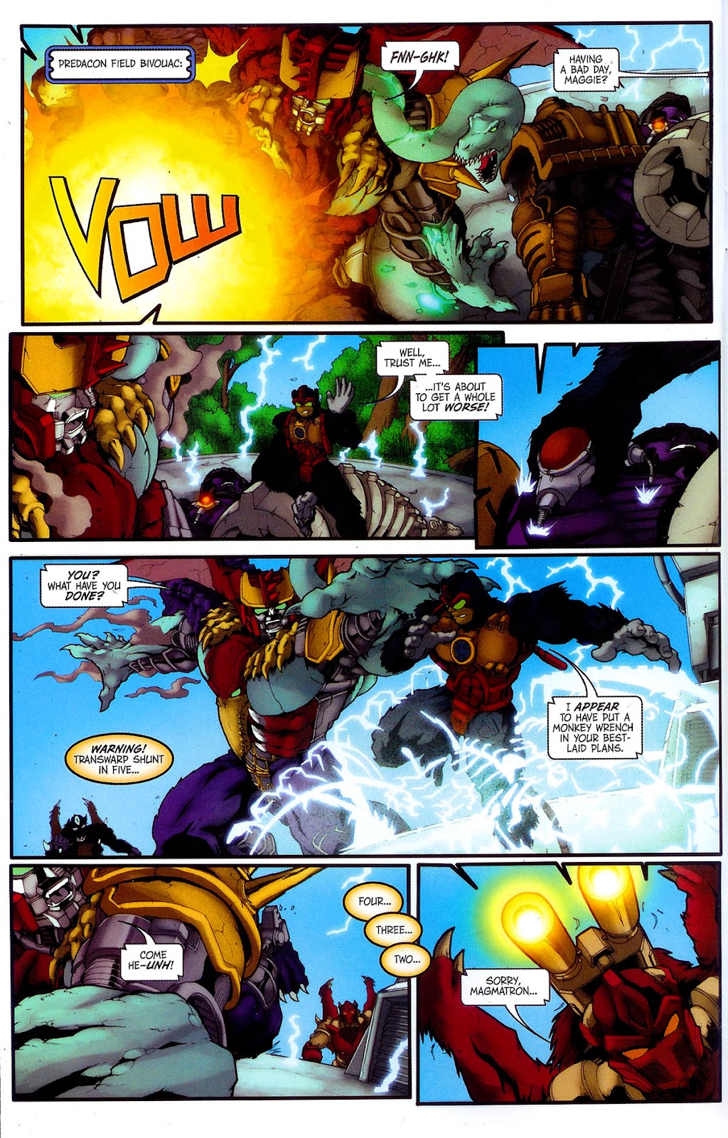 Transformers, Beast Wars: The Gathering issue 4 - Page 22