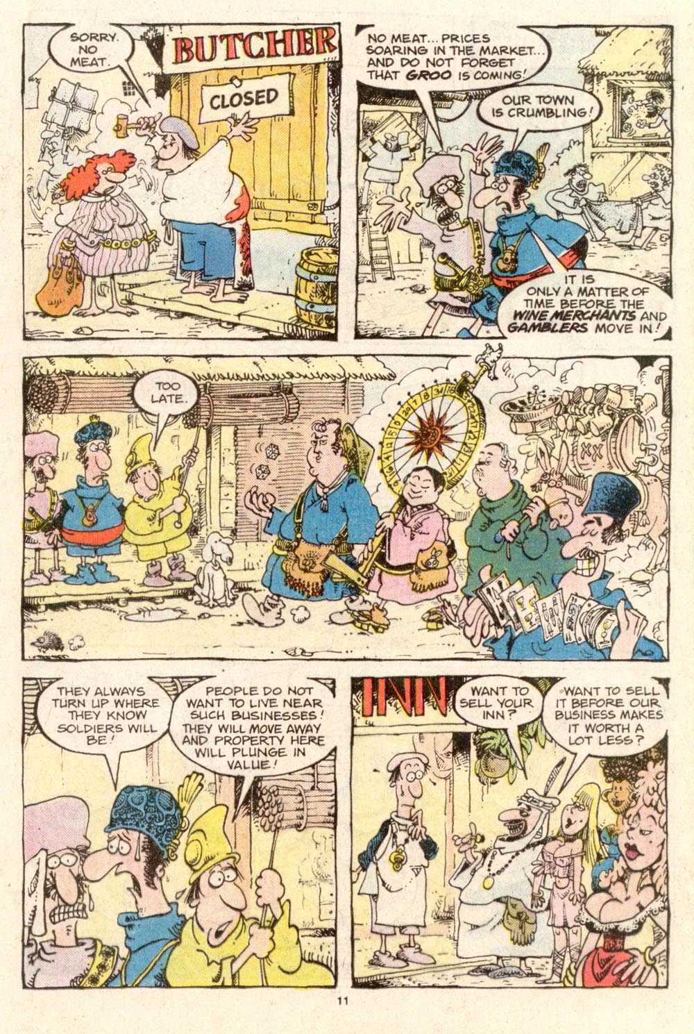 Read online Sergio Aragonés Groo the Wanderer comic -  Issue #37 - 11