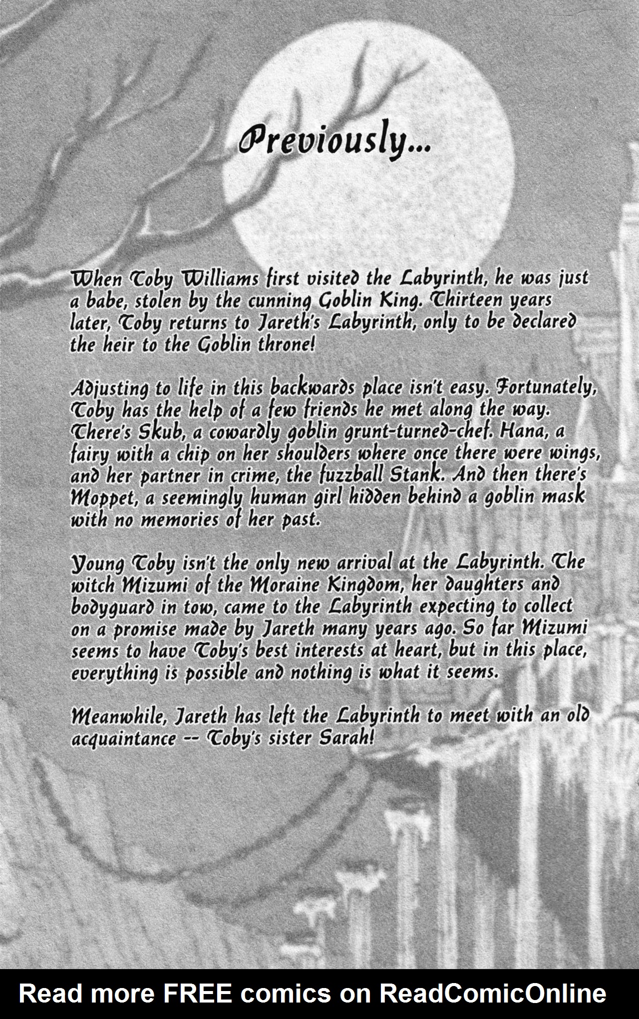 Read online Jim Henson's Return to Labyrinth comic -  Issue # Vol. 3 - 6