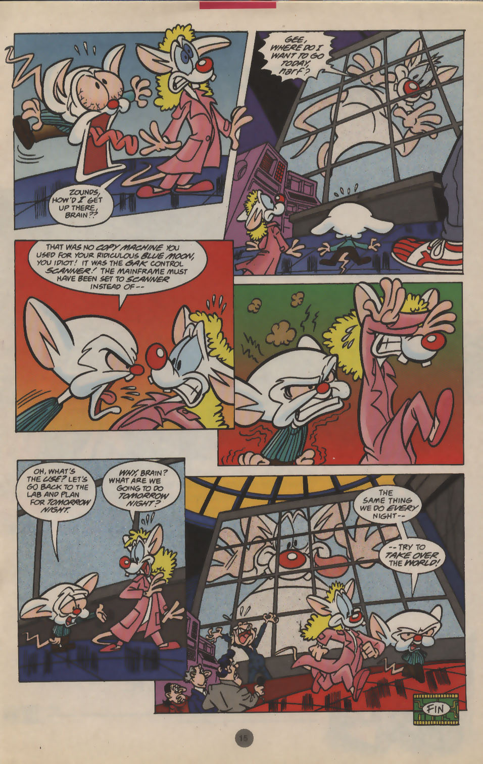 Read online Pinky and The Brain comic -  Issue #8 - 13