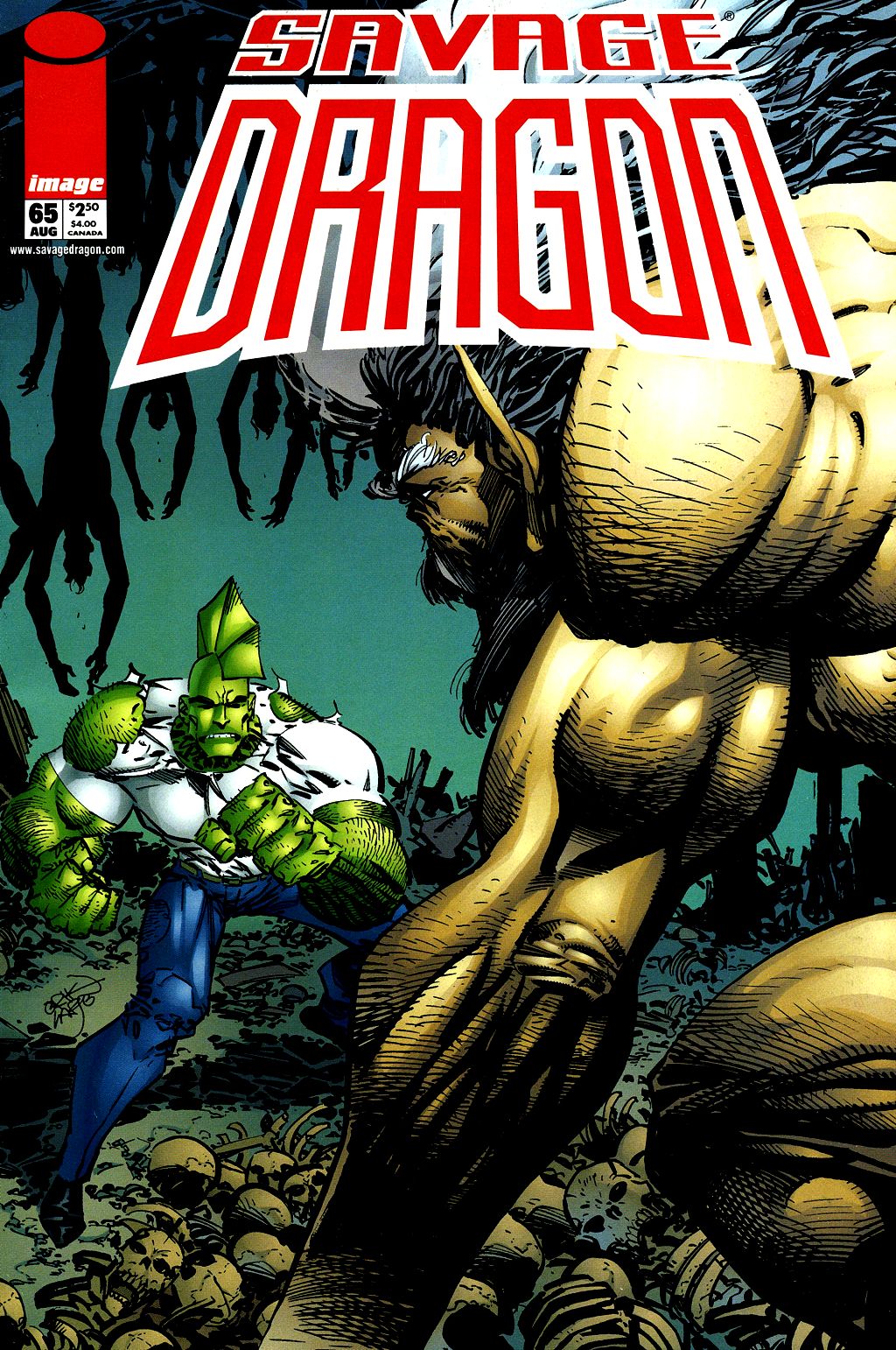 Read online The Savage Dragon (1993) comic -  Issue #65 - 1