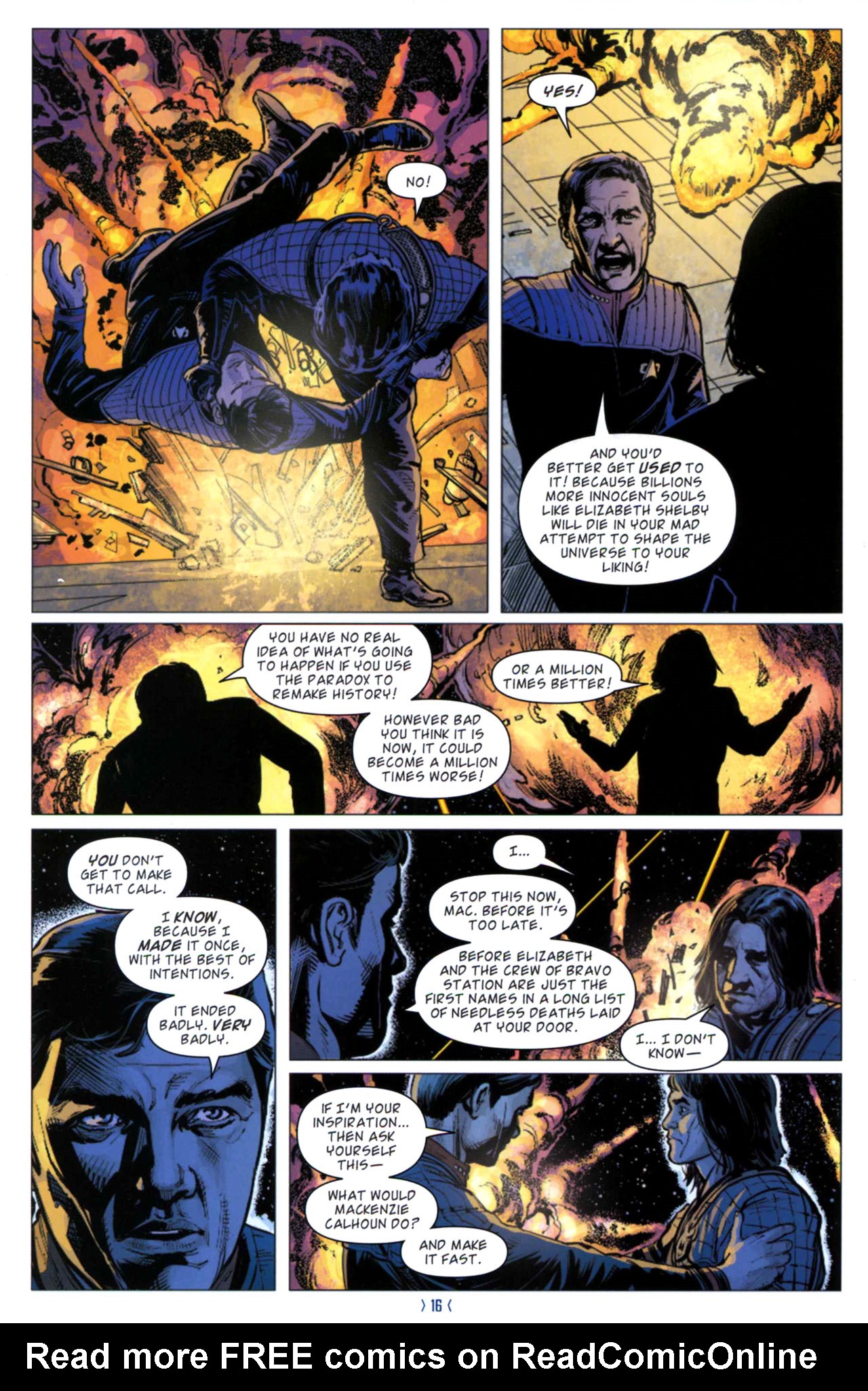 Read online Star Trek: New Frontier comic -  Issue #5 - 17