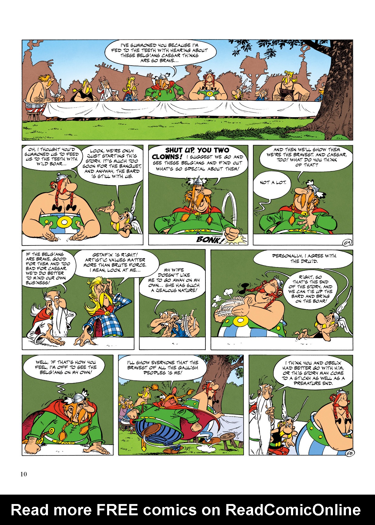 Read online Asterix comic -  Issue #24 - 11