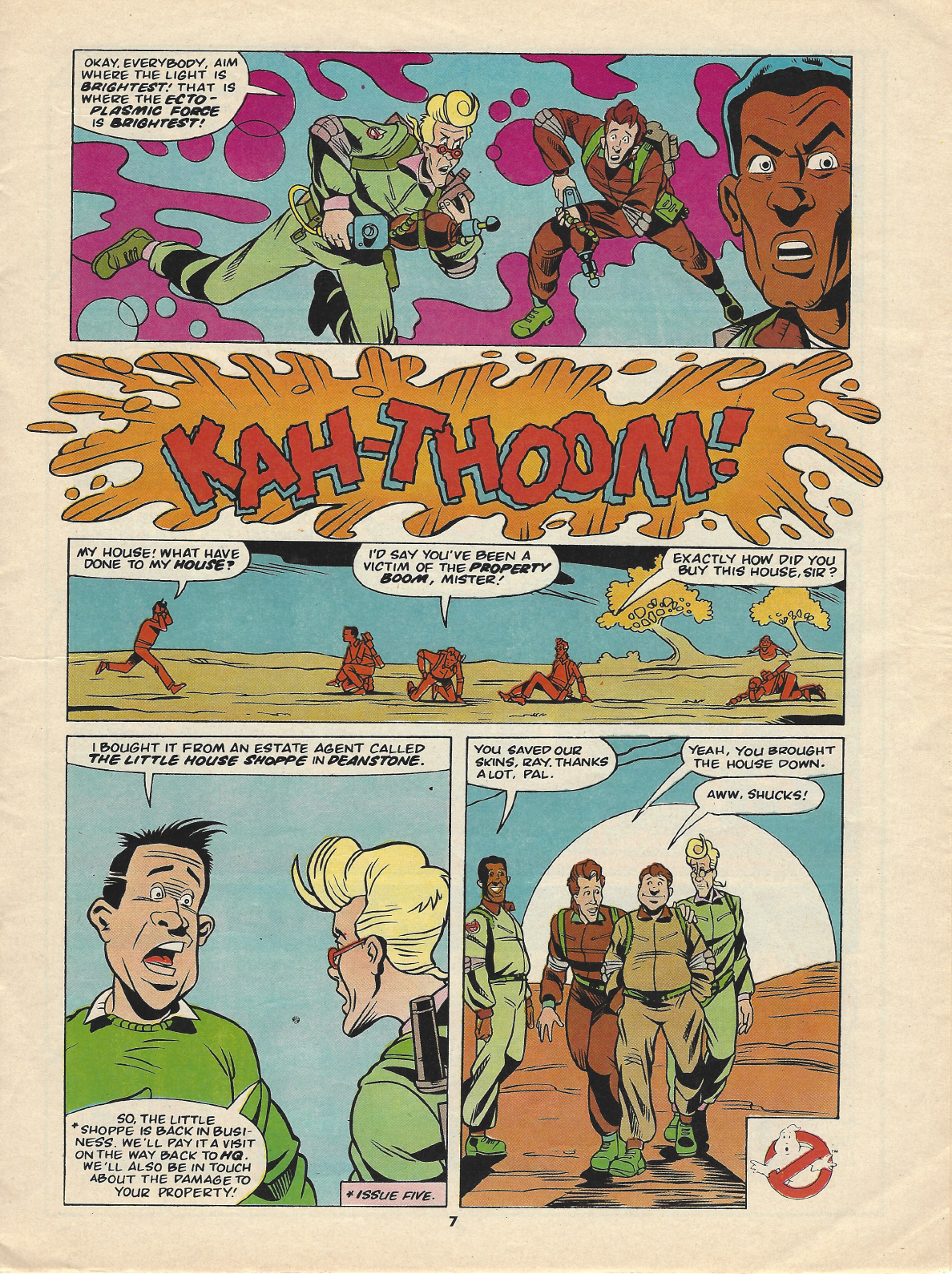 Read online The Real Ghostbusters comic -  Issue #51 - 7