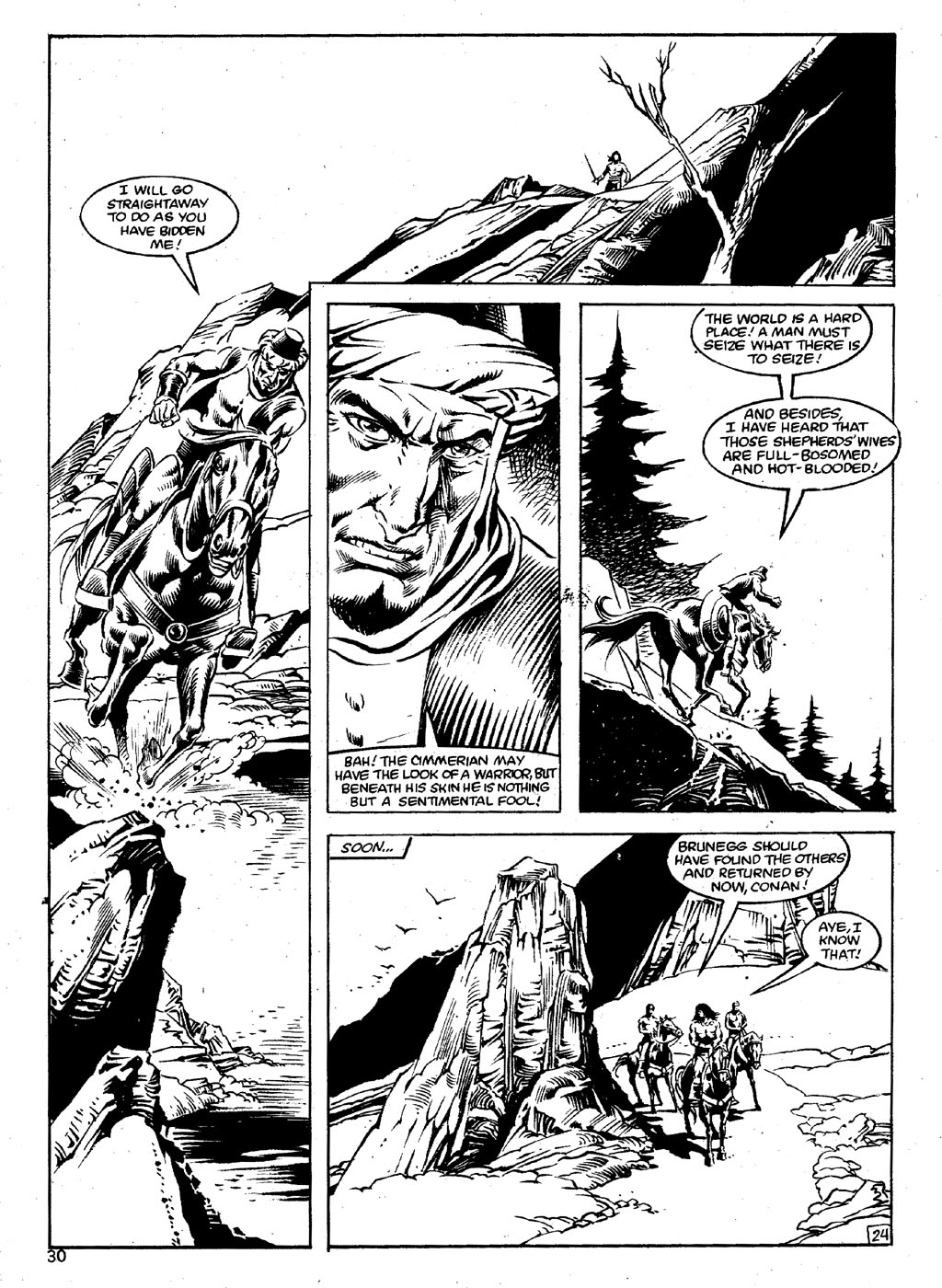 Read online The Savage Sword Of Conan comic -  Issue #85 - 30
