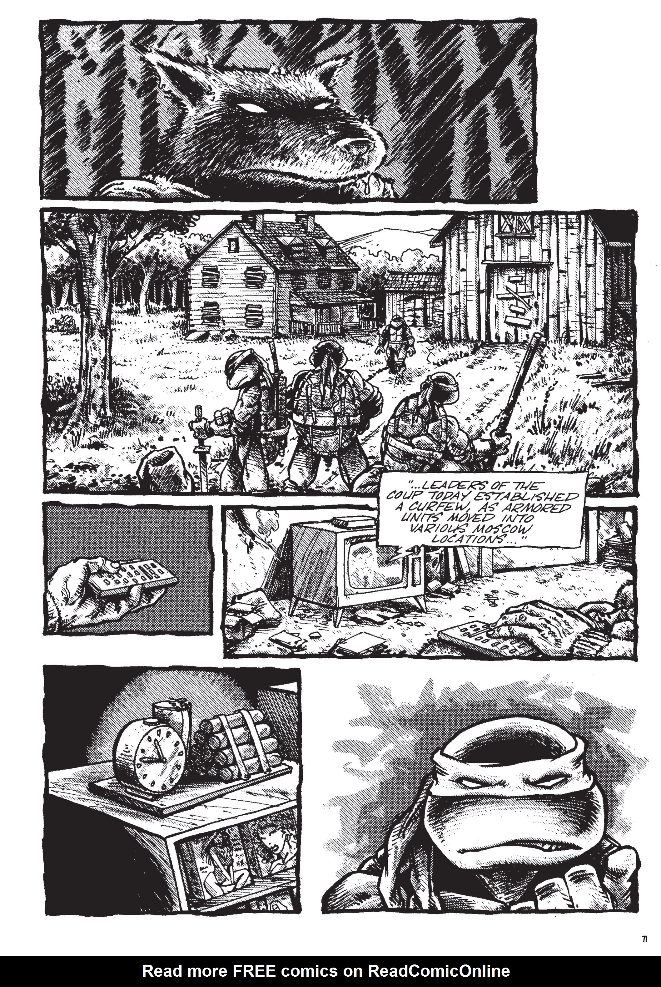 Read online Teenage Mutant Ninja Turtles: The Ultimate Collection comic -  Issue # TPB 4 (Part 1) - 69
