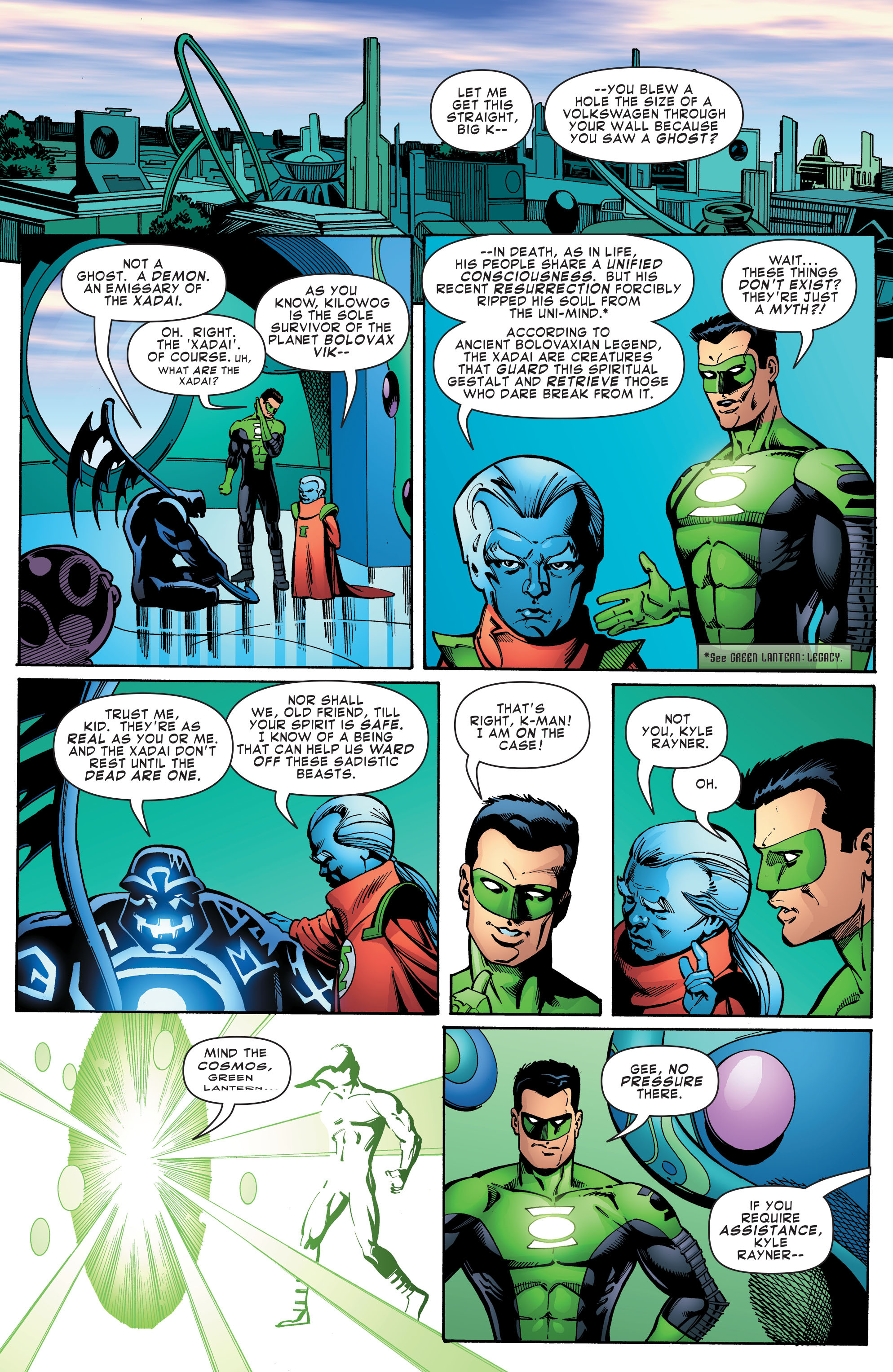 Read online Green Lantern (1990) comic -  Issue #166 - 5