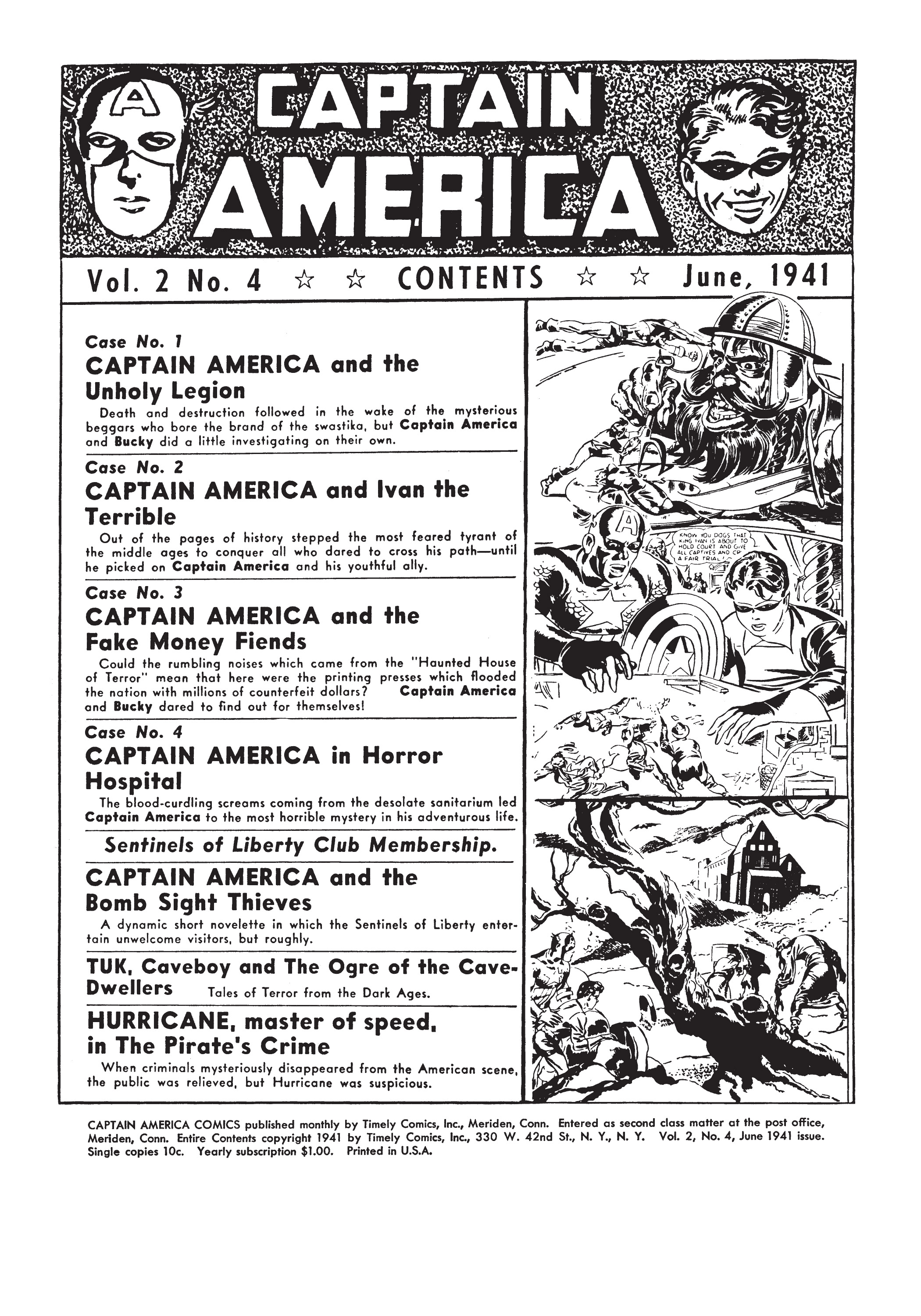 Read online Marvel Masterworks: Golden Age Captain America comic -  Issue # TPB 1 (Part 3) - 10
