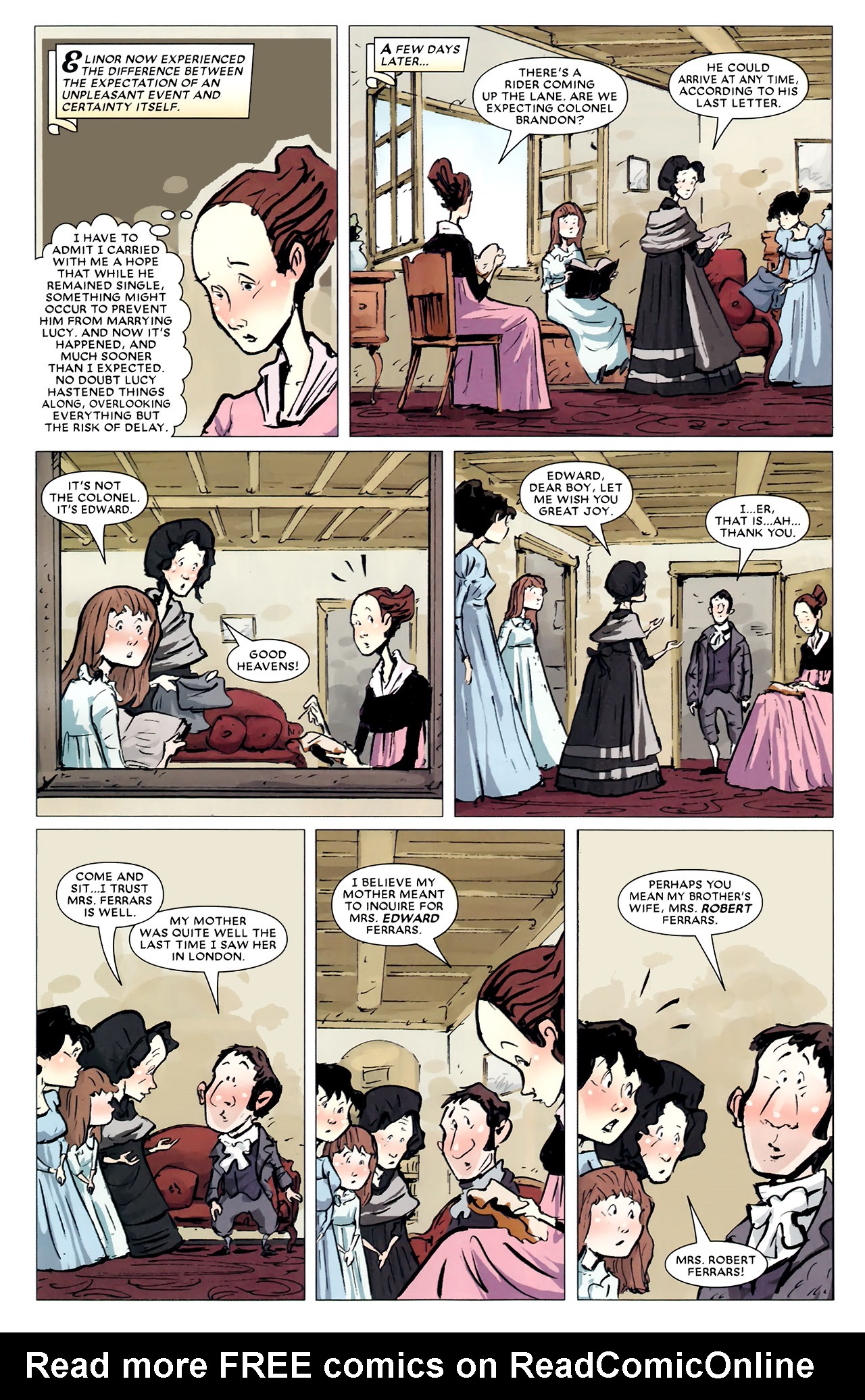 Read online Sense & Sensibility comic -  Issue #5 - 22