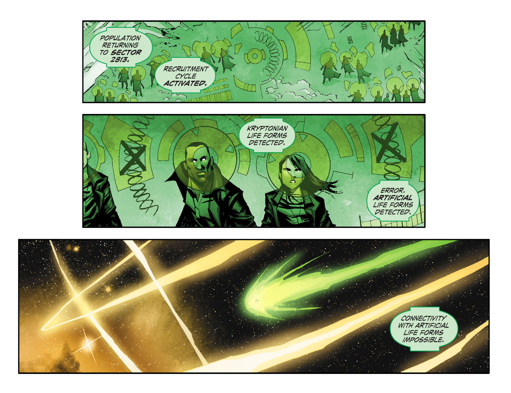 Read online Smallville: Lantern [I] comic -  Issue #1 - 9