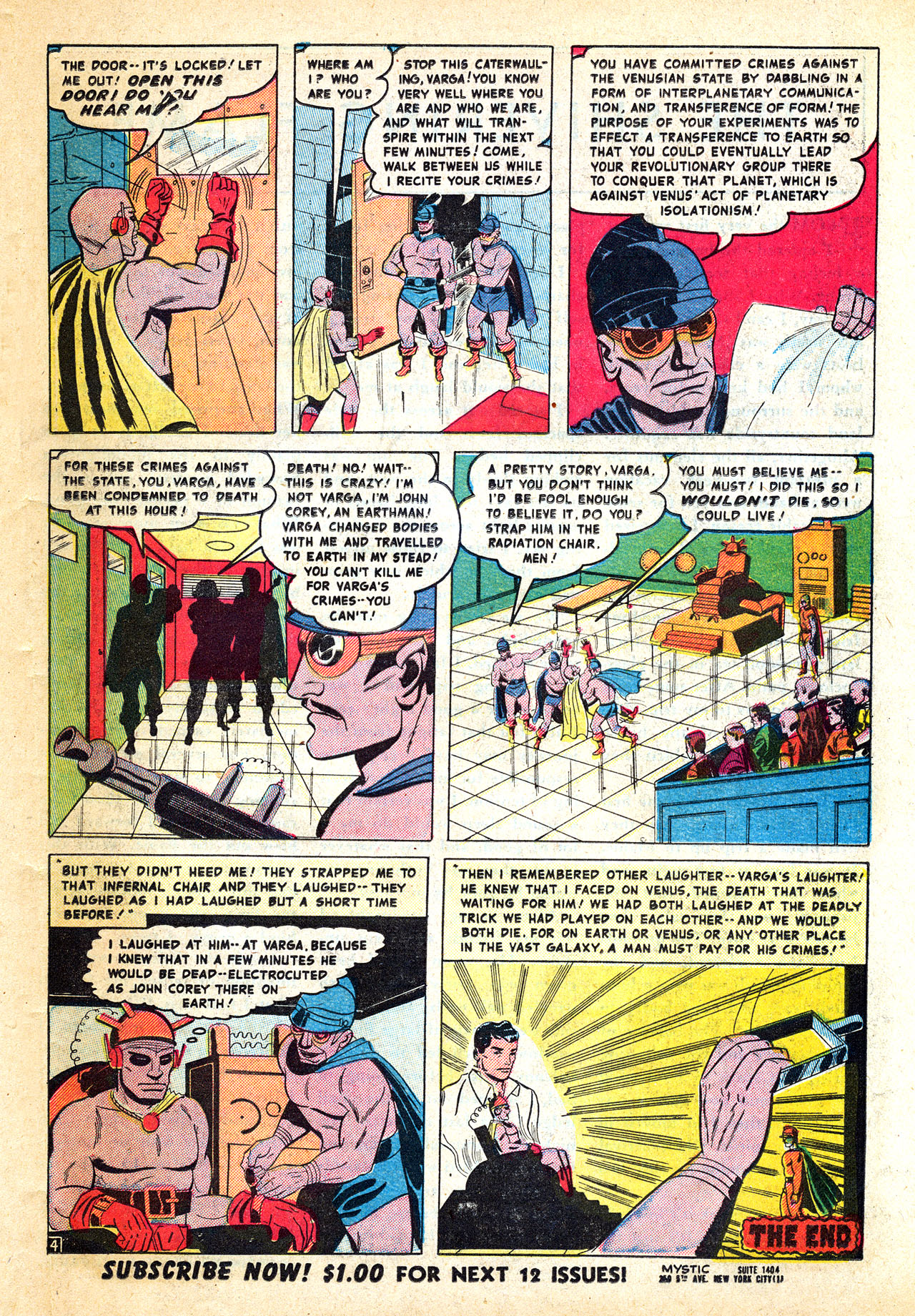Read online Mystic (1951) comic -  Issue #2 - 23