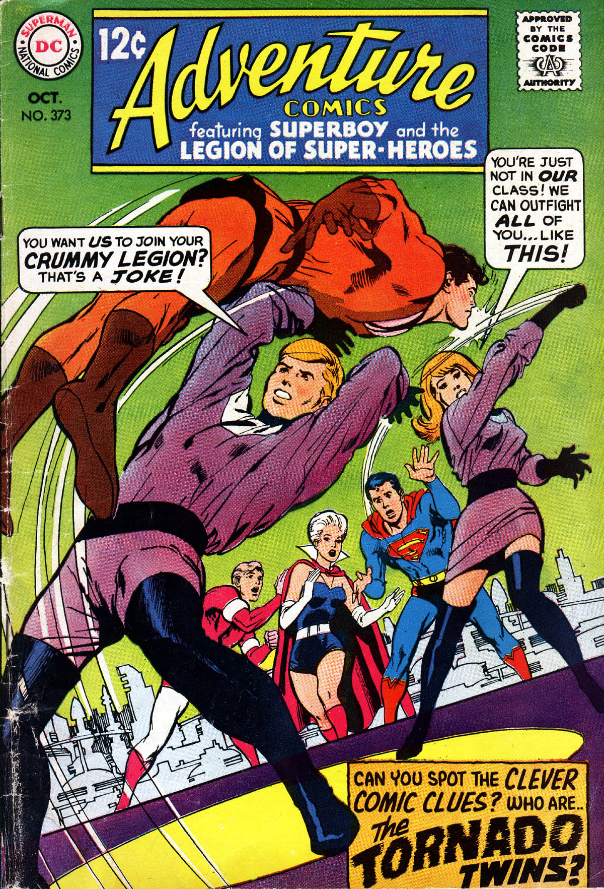 Read online Adventure Comics (1938) comic -  Issue #373 - 1