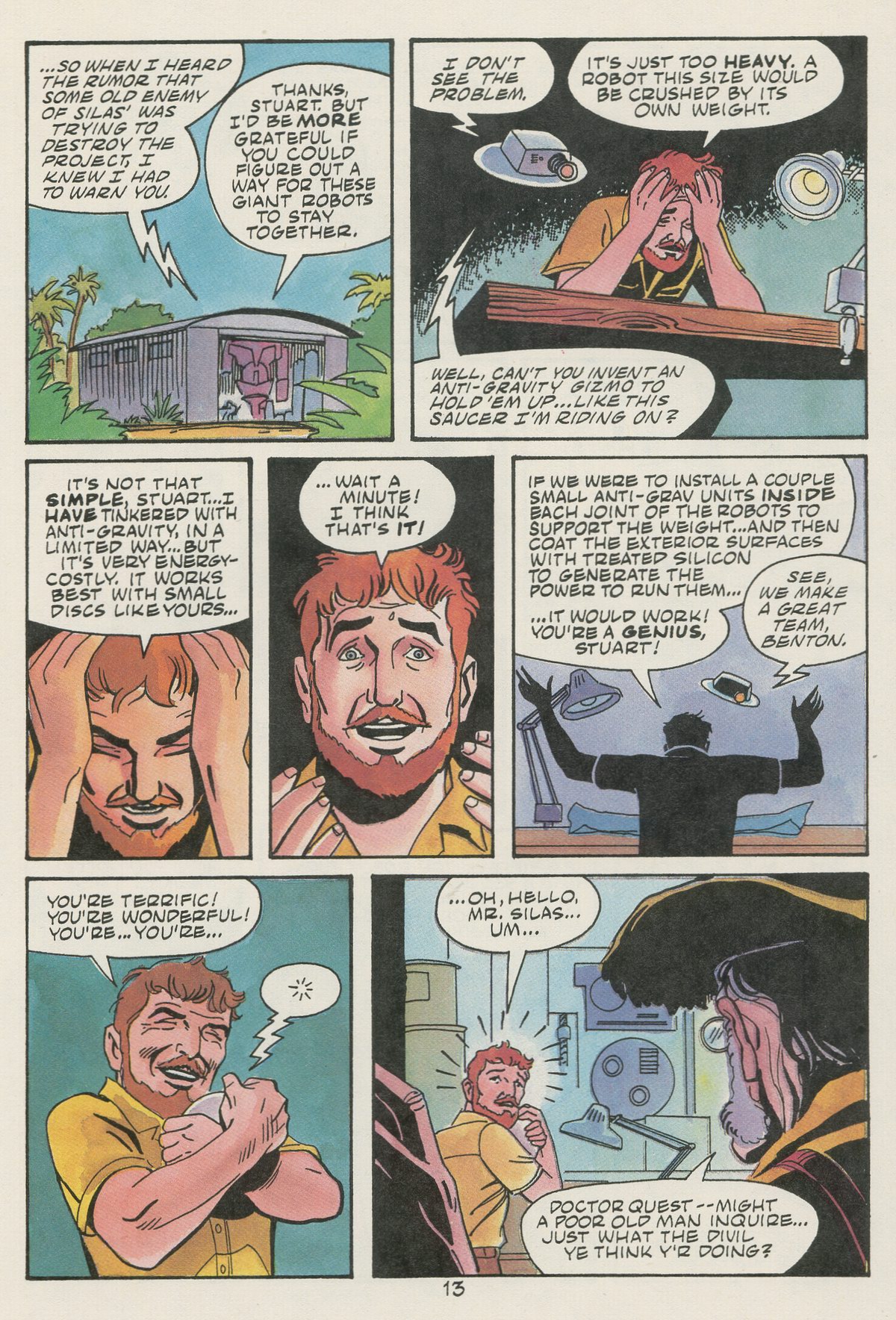 Read online Jonny Quest comic -  Issue #17 - 15