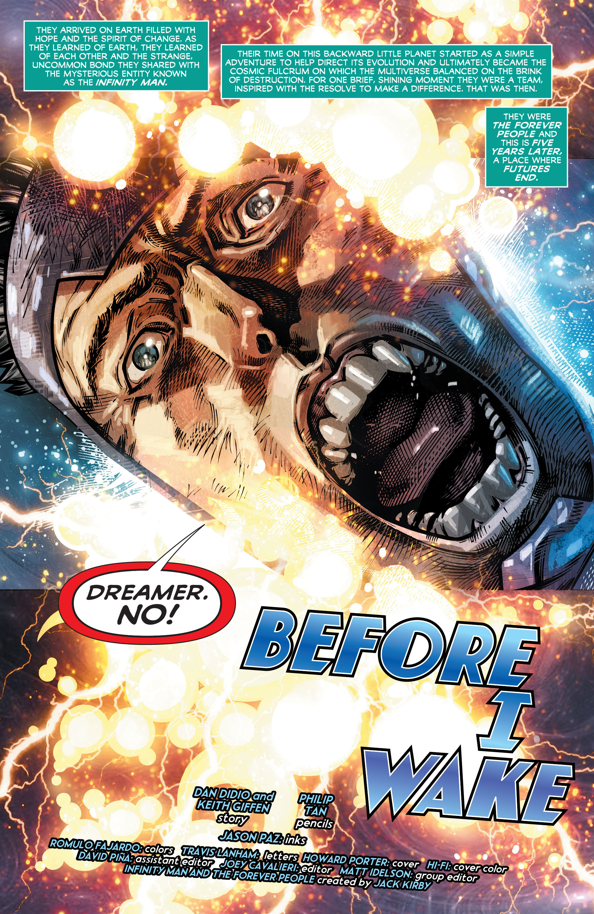 Read online Infinity Man and the Forever People: Futures End comic -  Issue # Full - 2