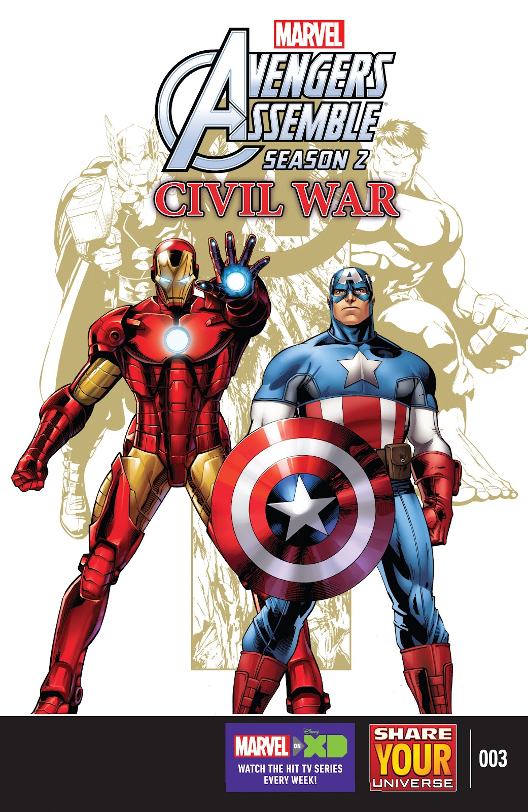 Marvel Universe Avengers Assemble: Civil War issue 3 - Page 1
