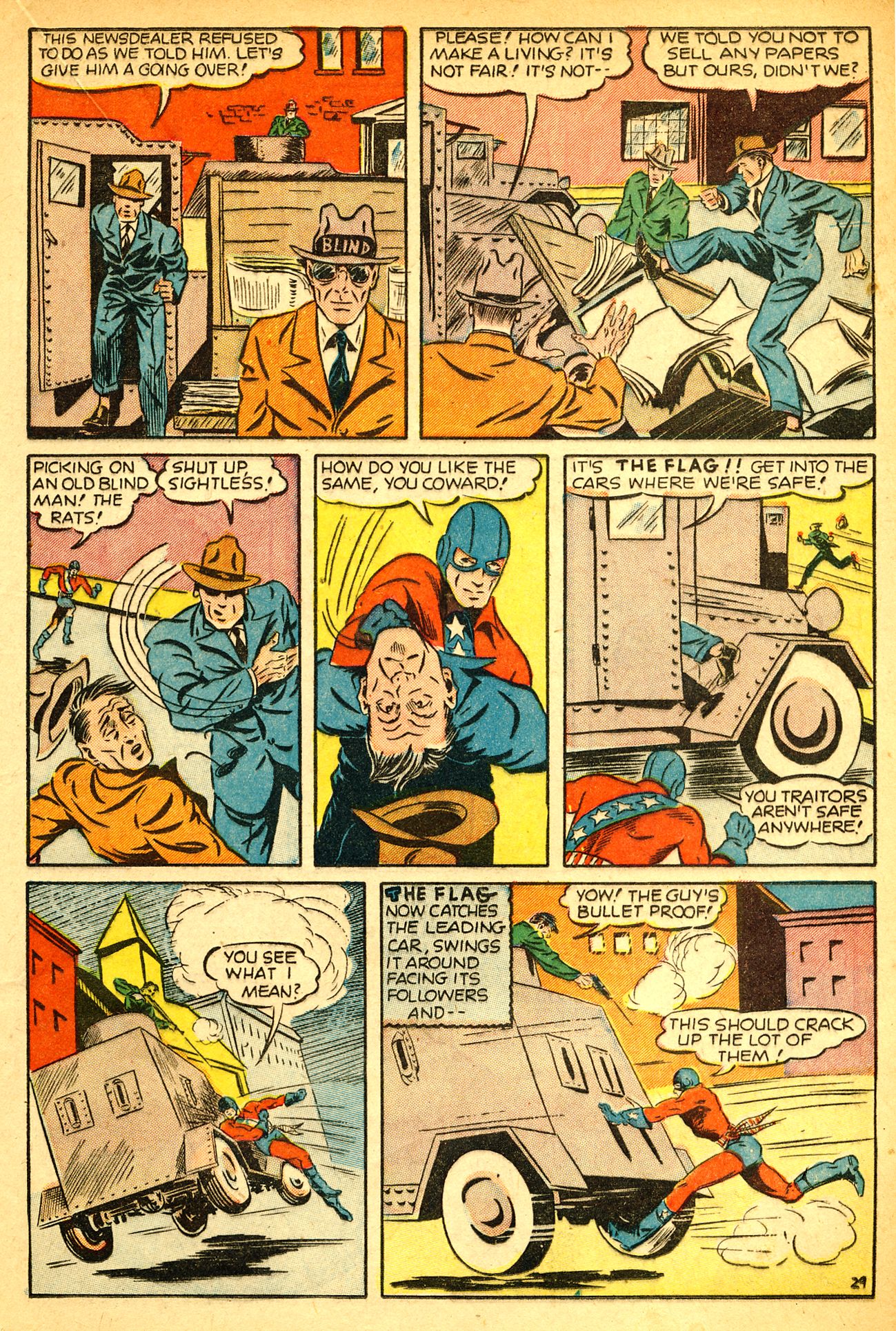 Read online Our Flag Comics comic -  Issue #2 - 30