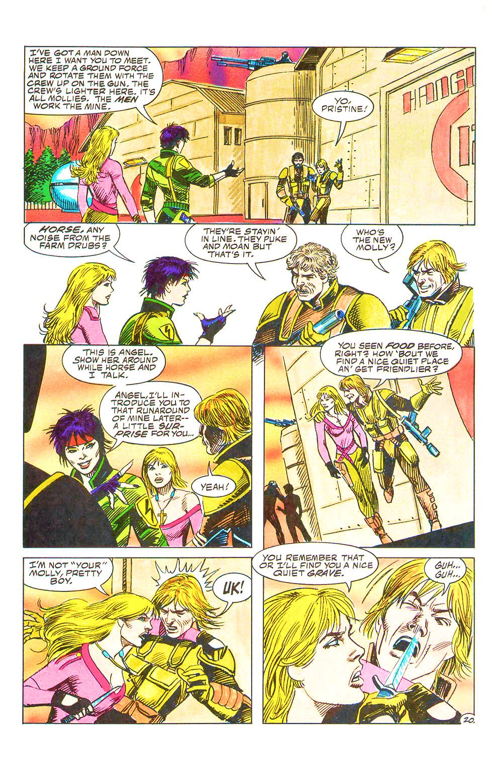 Read online Evangeline comic -  Issue #11 - 23