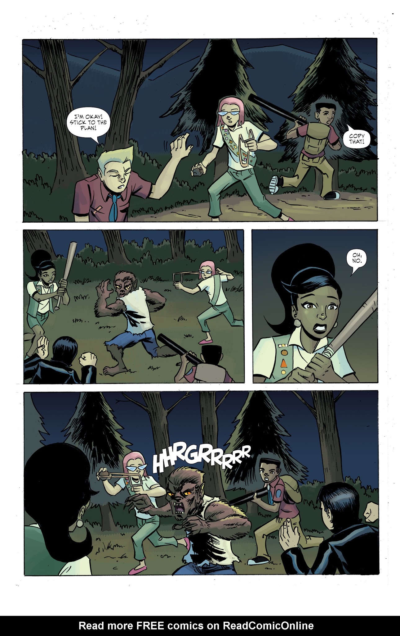 Read online Ghoul Scouts: I Was A Tweenage Werewolf! comic -  Issue #2 - 22