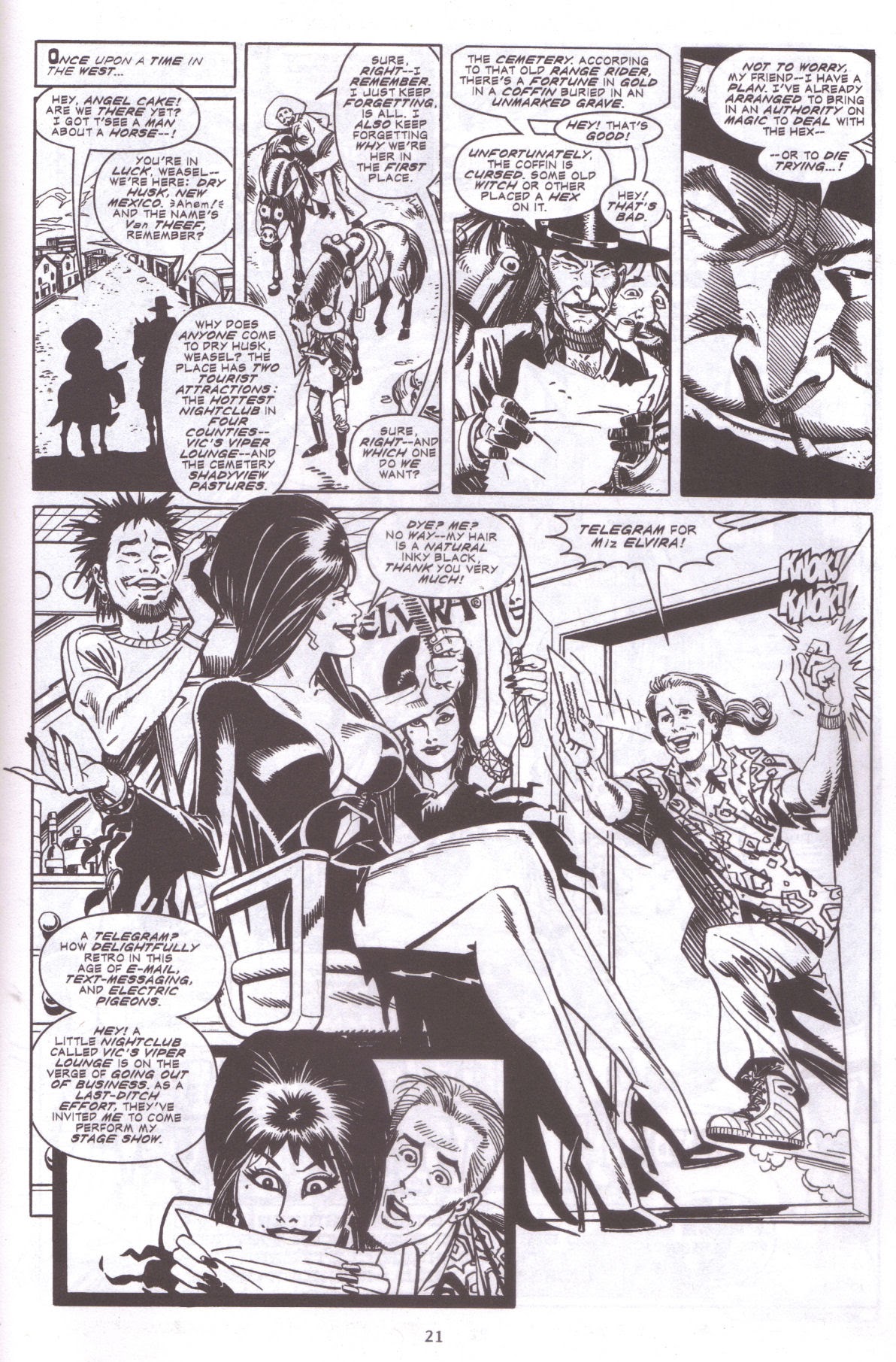 Read online Elvira, Mistress of the Dark comic -  Issue #159 - 23