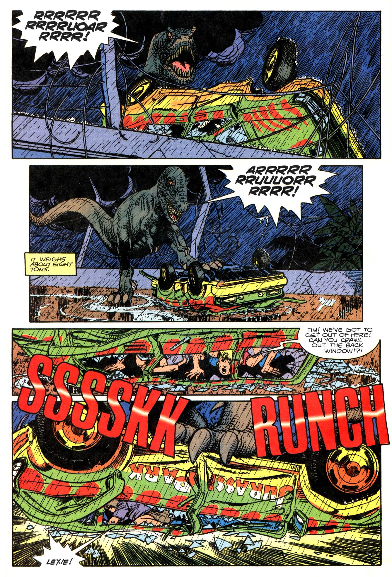 Read online Jurassic Park (1993) comic -  Issue #3 - 24