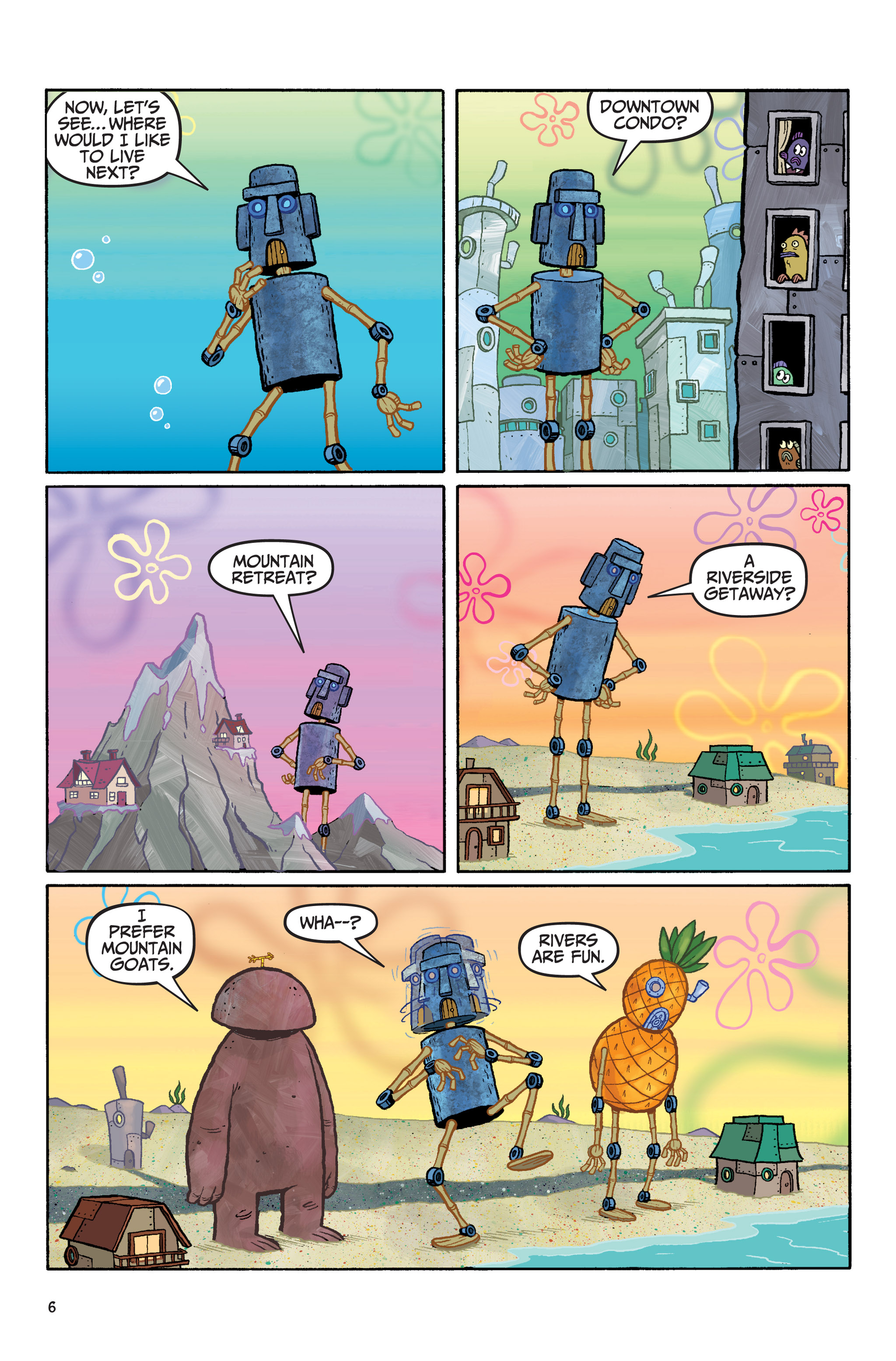 Read online Spongebob Freestyle Funnies comic -  Issue # FCBD 2014 - 8