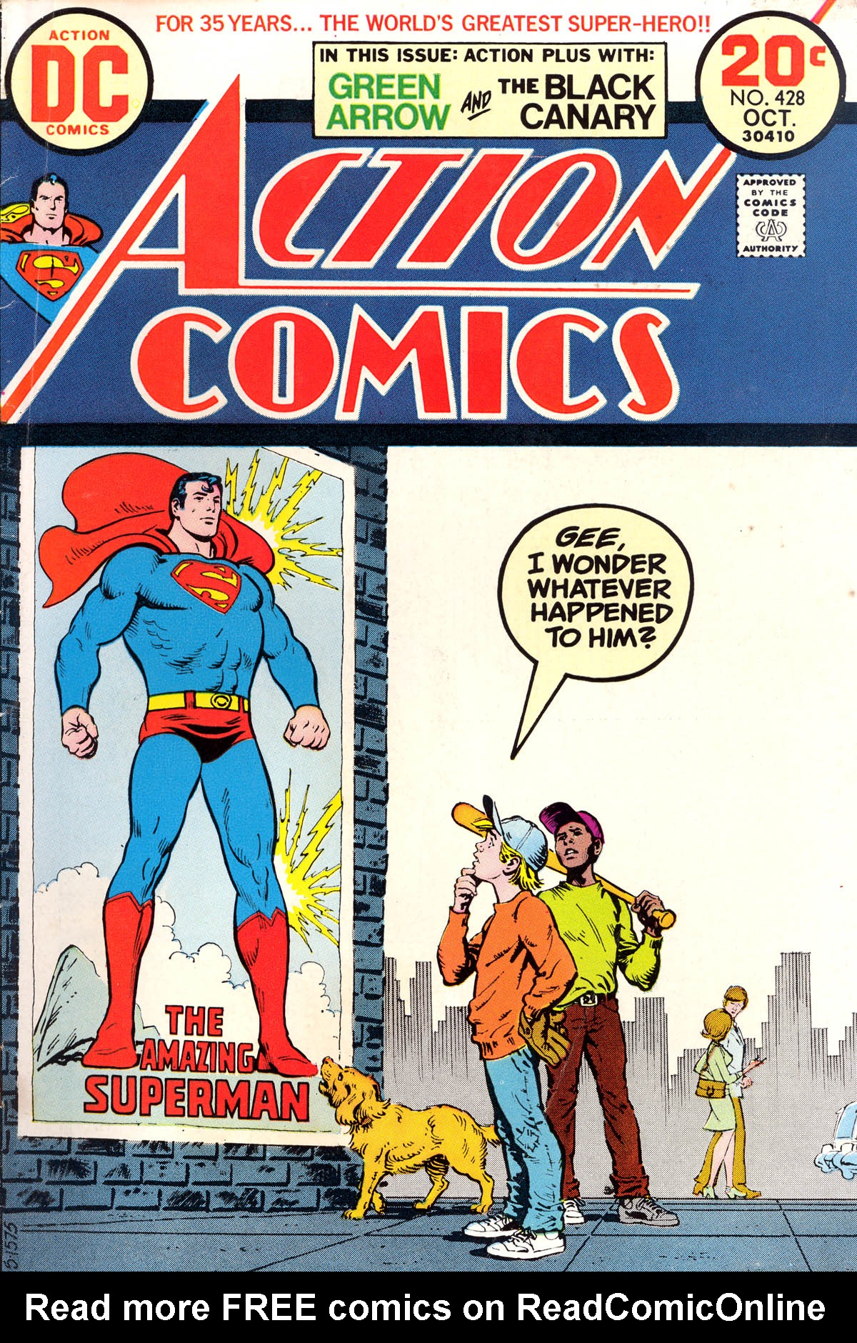 Read online Action Comics (1938) comic -  Issue #428 - 1
