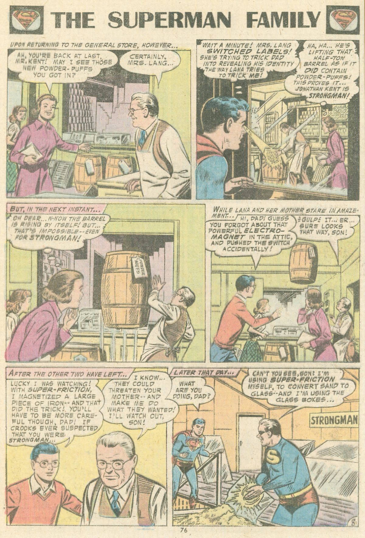 Read online The Superman Family comic -  Issue #169 - 76