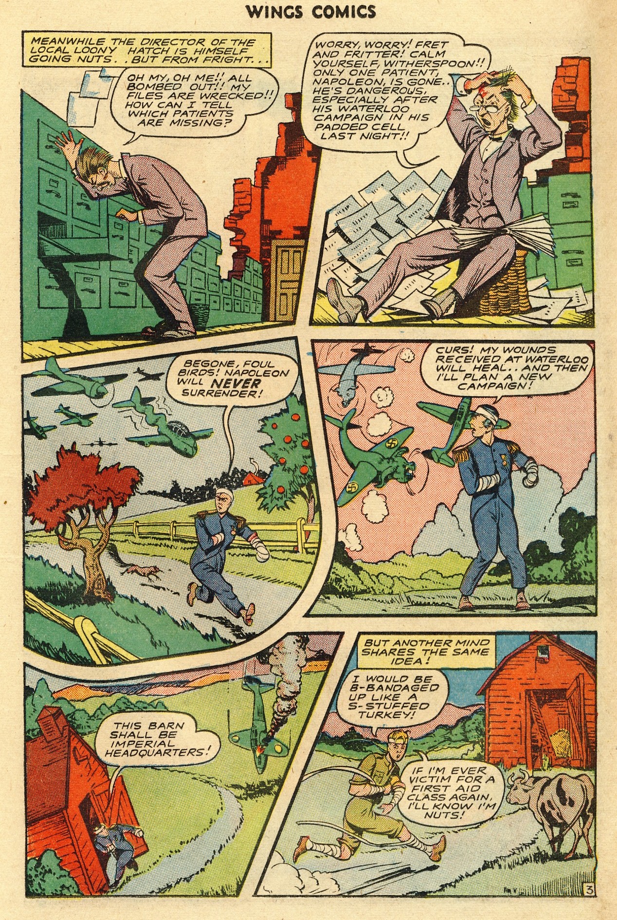 Read online Wings Comics comic -  Issue #59 - 15