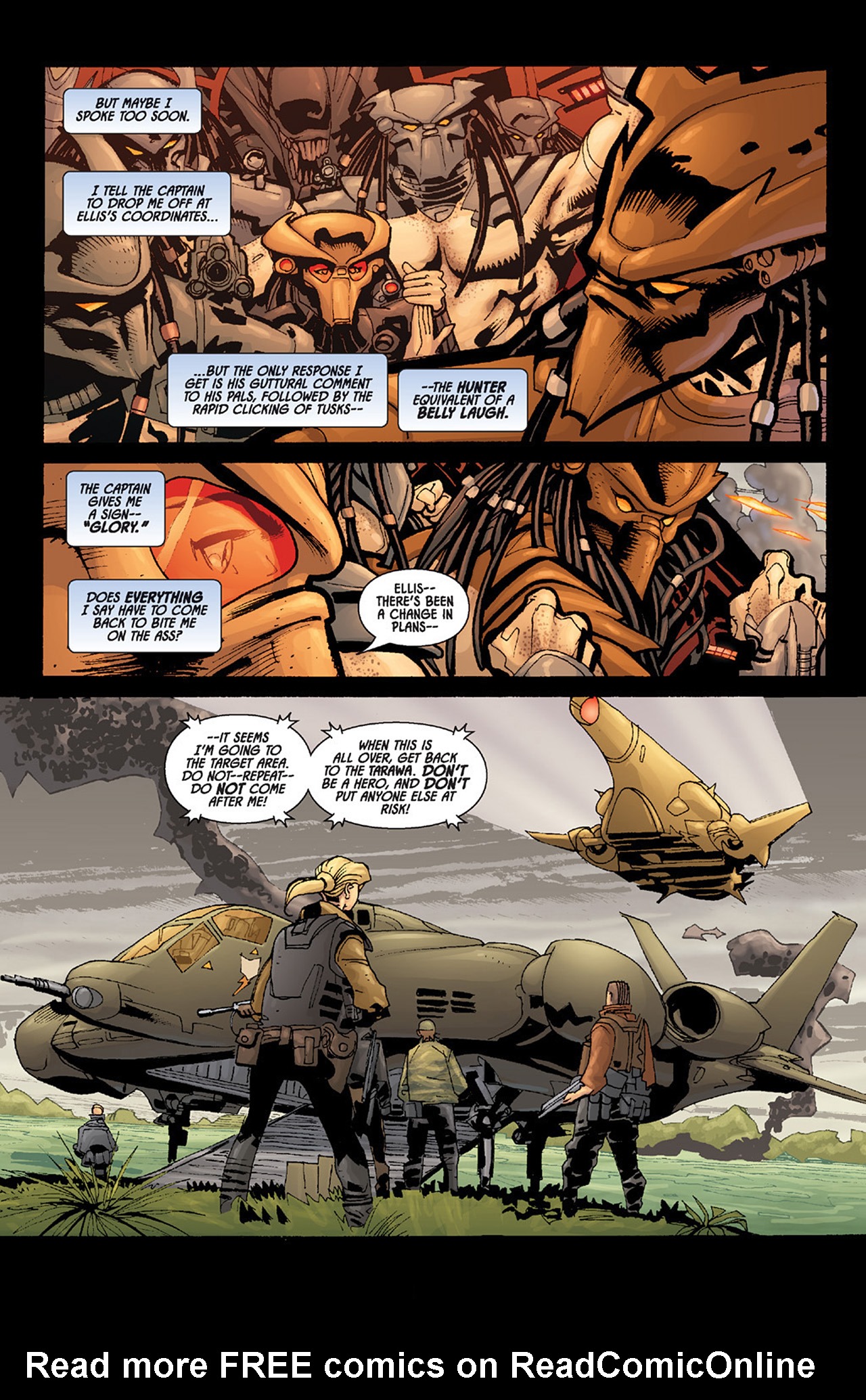 Read online Aliens vs. Predator: Three World War comic -  Issue #6 - 8