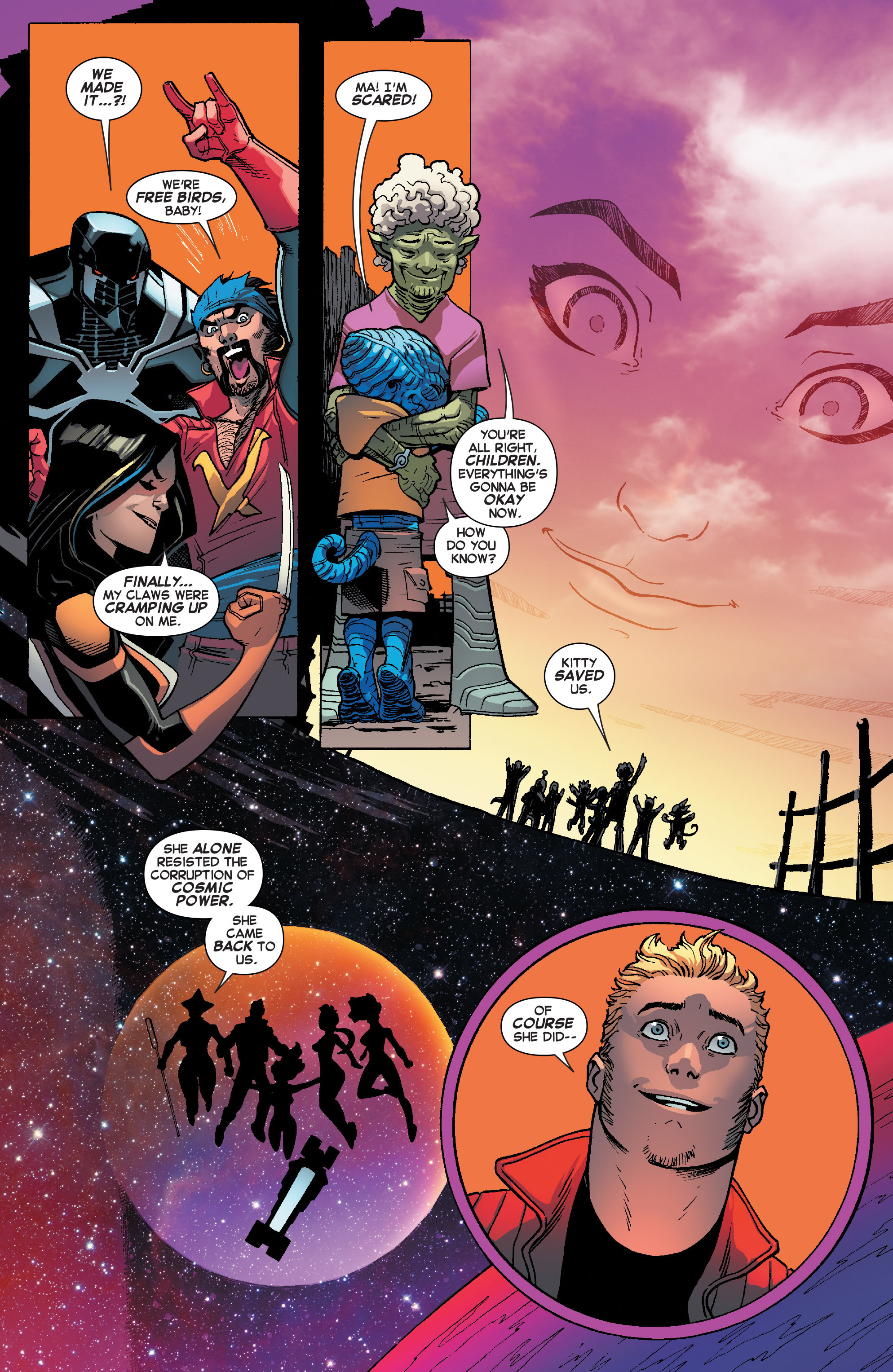 Read online Guardians of the Galaxy and X-Men: The Black Vortex Omega comic -  Issue # Full - 16