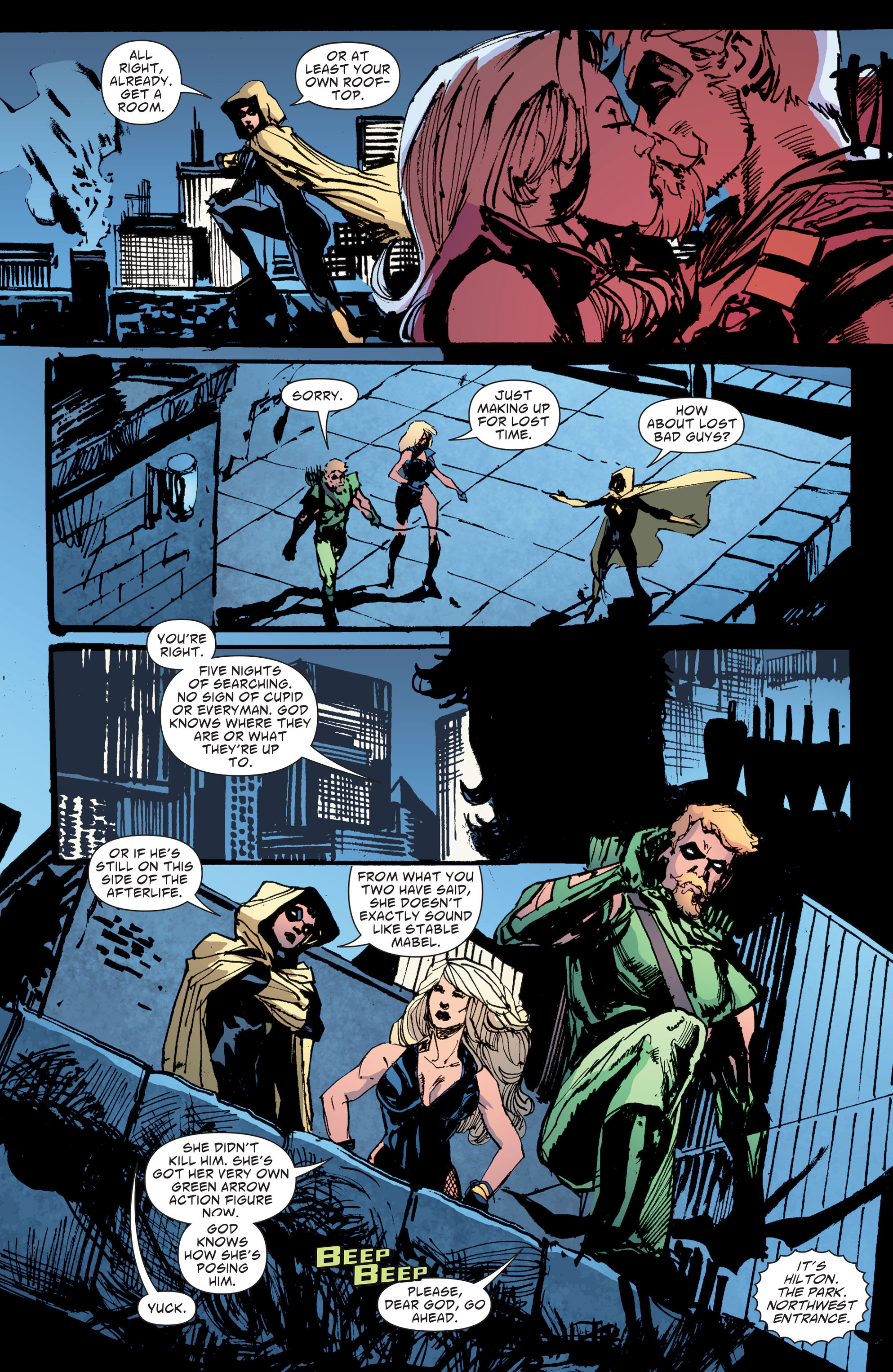 Read online Green Arrow/Black Canary comic -  Issue #27 - 8