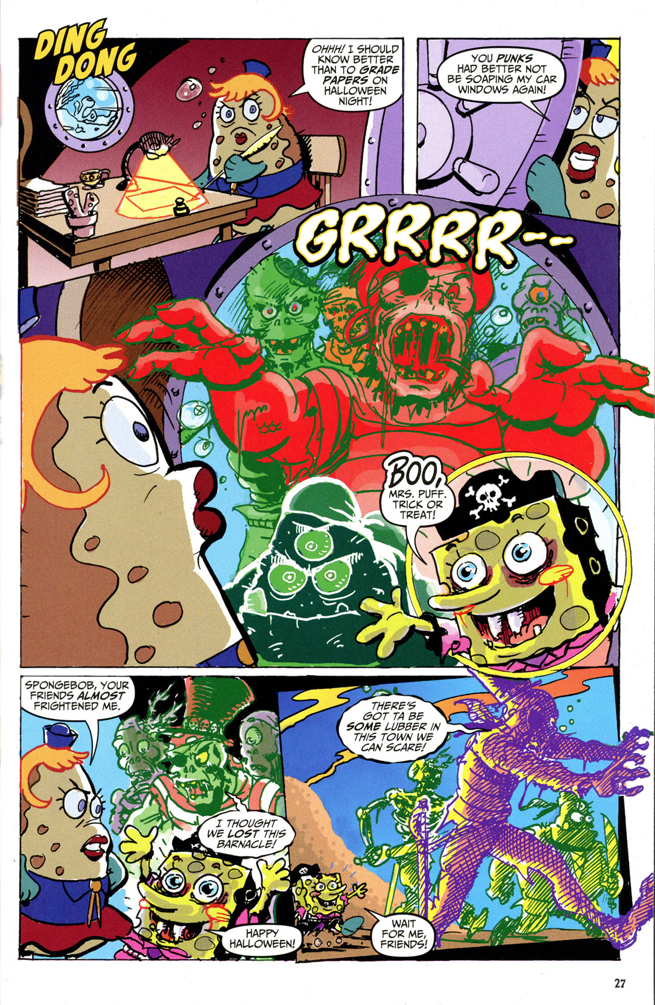 Read online SpongeBob Comics comic -  Issue #25 - 28