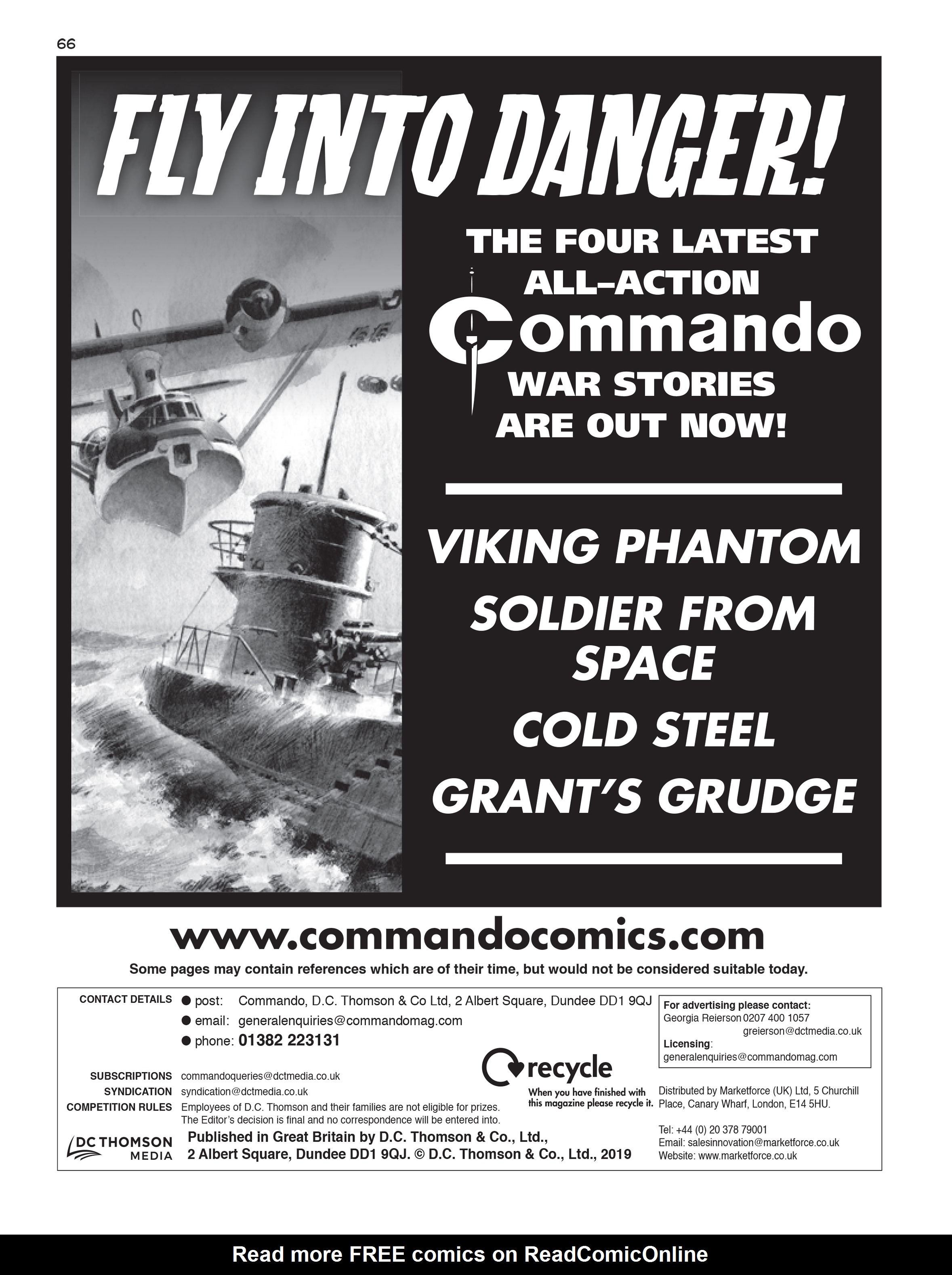 Read online Commando: For Action and Adventure comic -  Issue #5192 - 65
