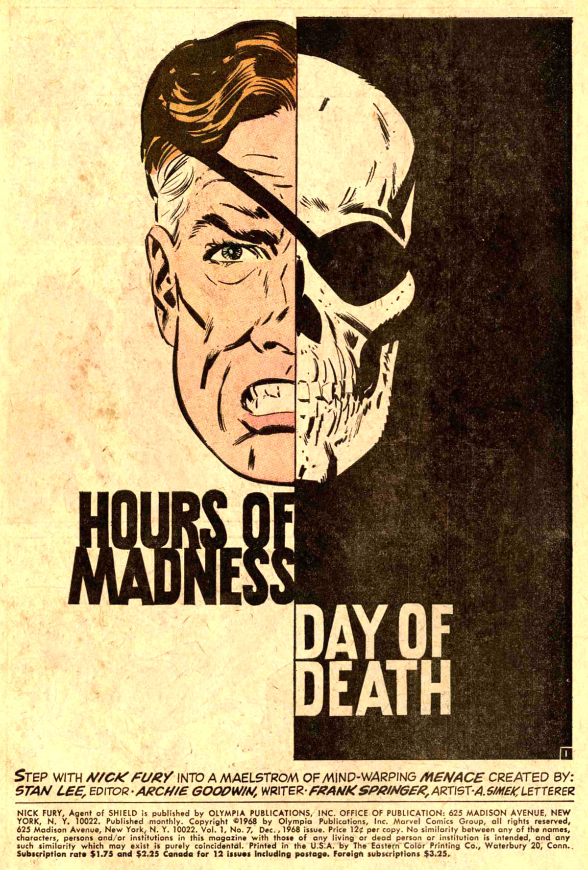 Read online Nick Fury, Agent of SHIELD comic -  Issue #7 - 3