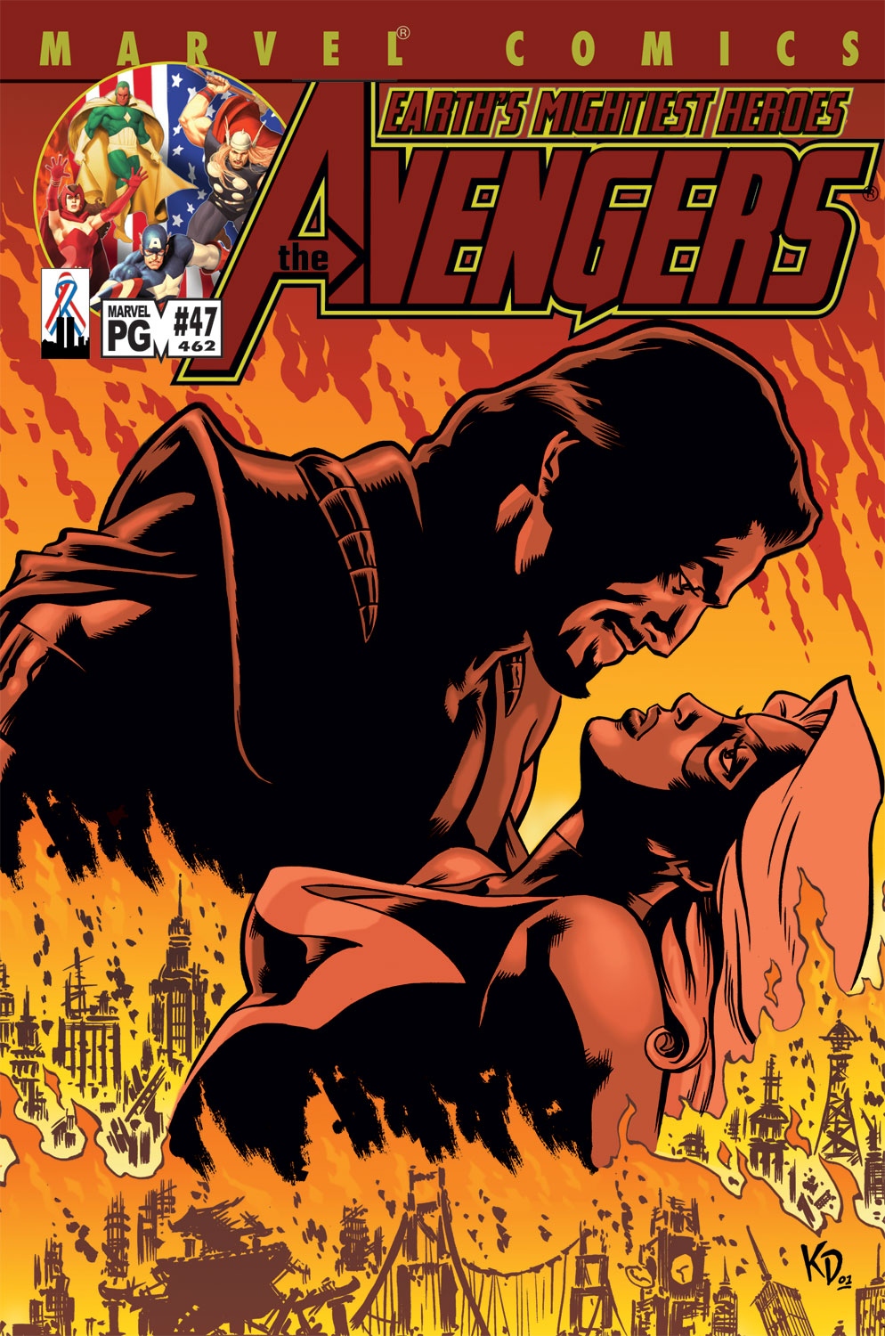 Read online Avengers (1998) comic -  Issue #47 - 1