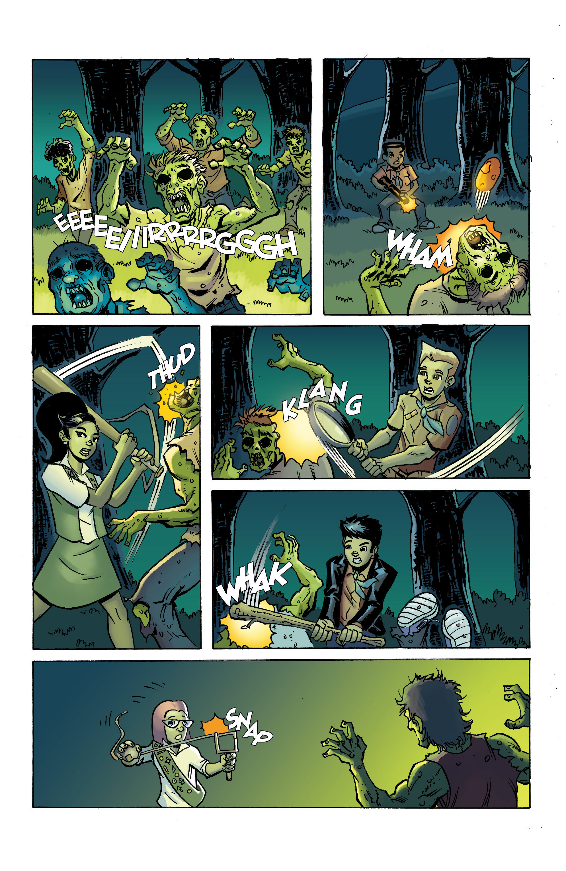 Read online Ghoul Scouts: Night of the Unliving Undead comic -  Issue #2 - 8