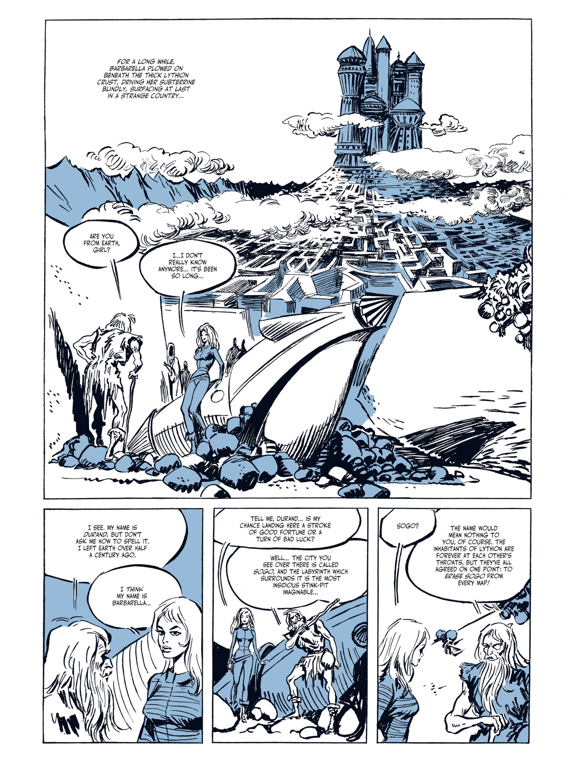 Read online Barbarella comic -  Issue # Full - 40