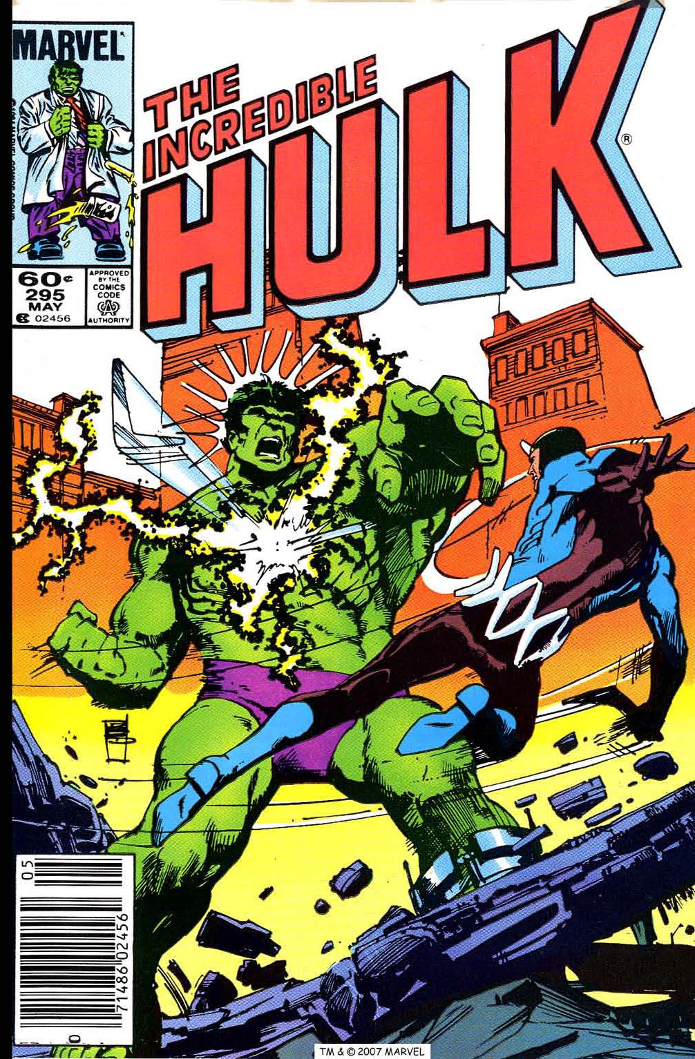 Read online The Incredible Hulk (1968) comic -  Issue #295 - 1