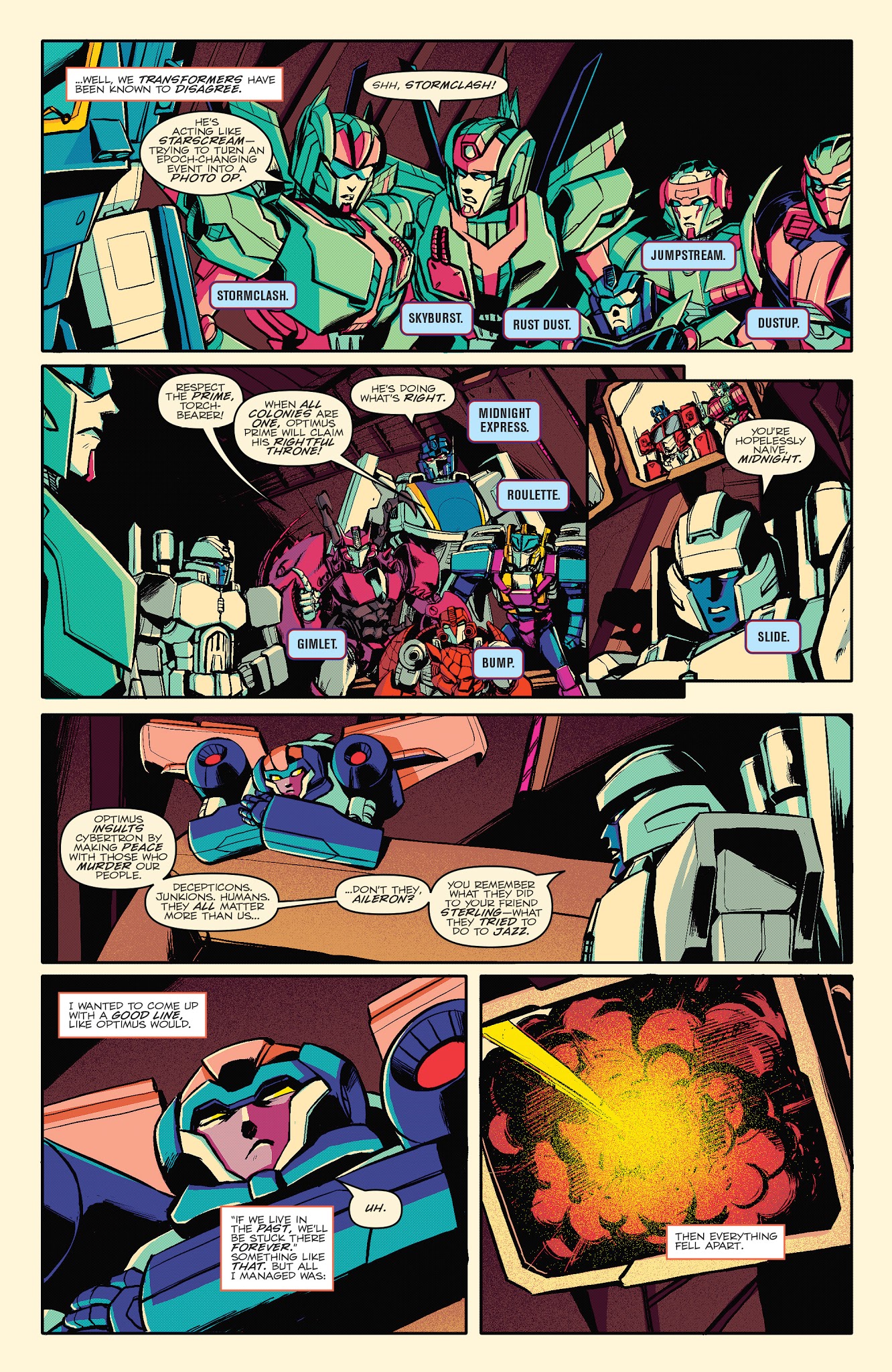 Read online Optimus Prime comic -  Issue #11 - 7