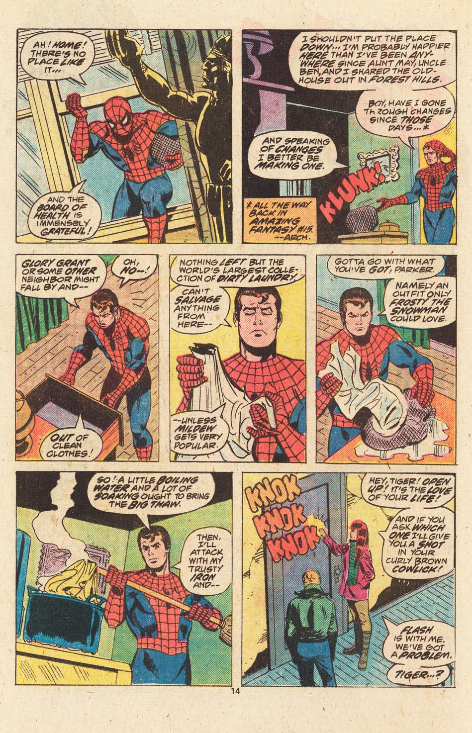 Read online The Spectacular Spider-Man (1976) comic -  Issue #5 - 10