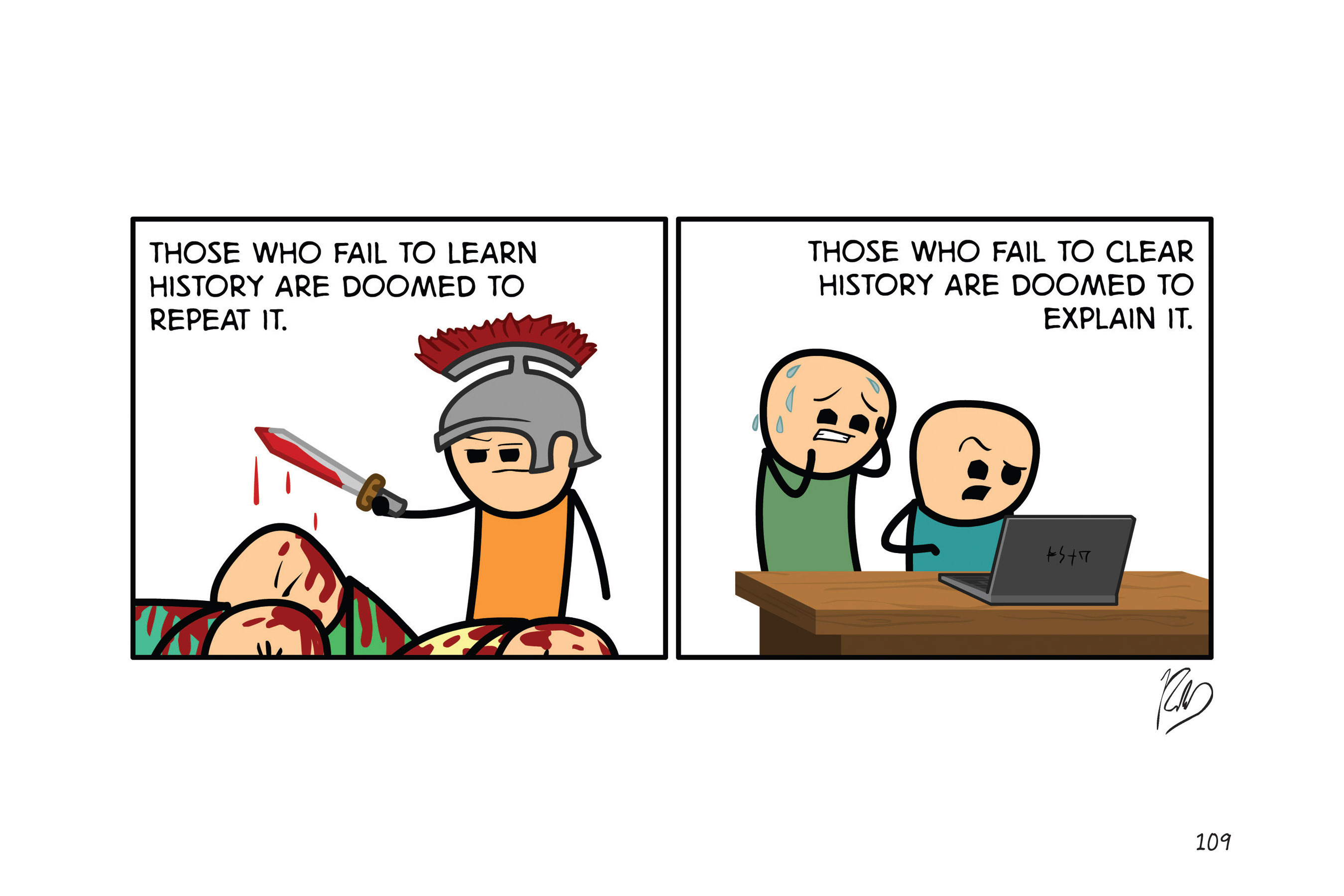 Read online Cyanide & Happiness: Stab Factory comic -  Issue # TPB - 109